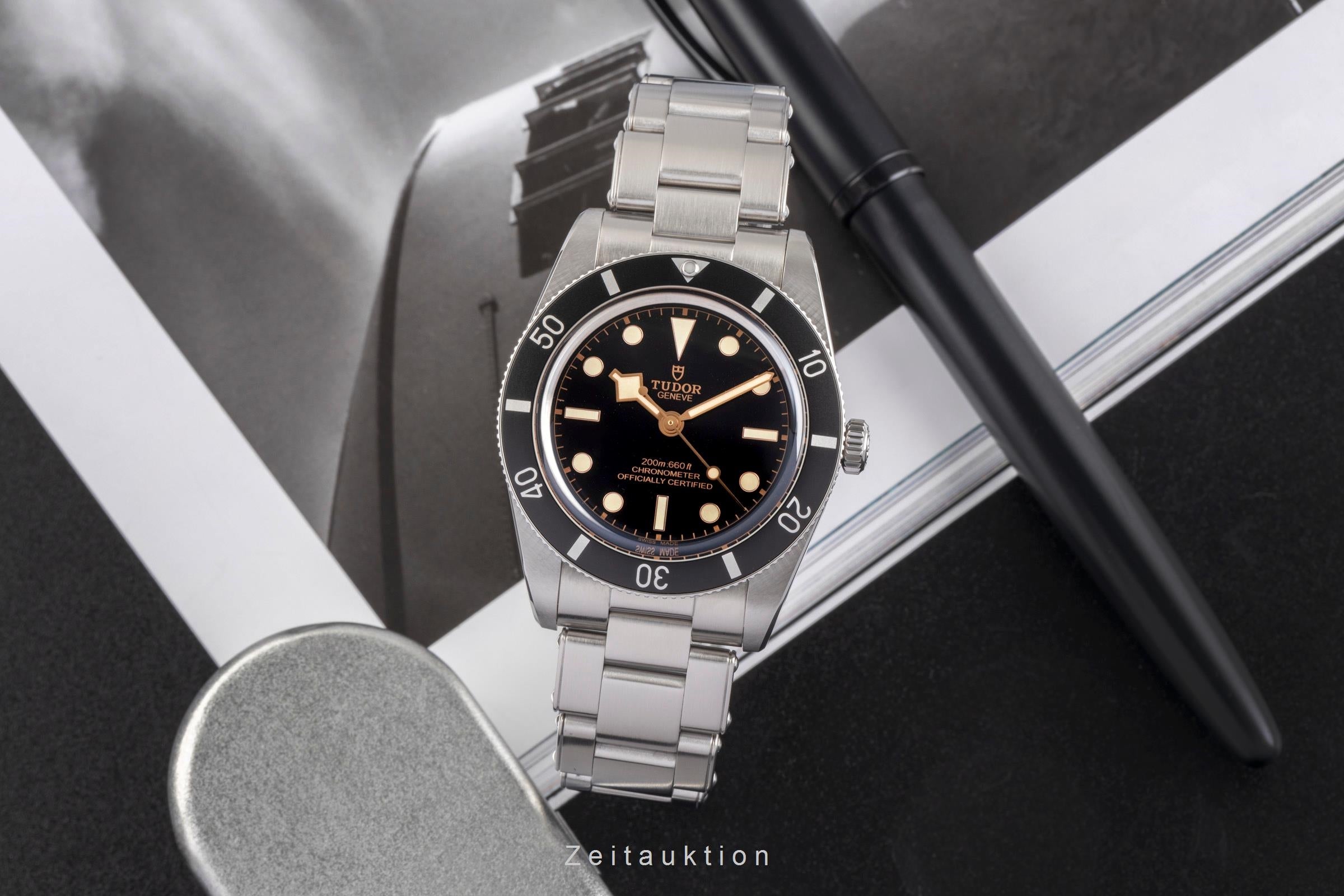 Tudor Black Bay acero automático reloj para caballeros 79000N-0001  [2503403]