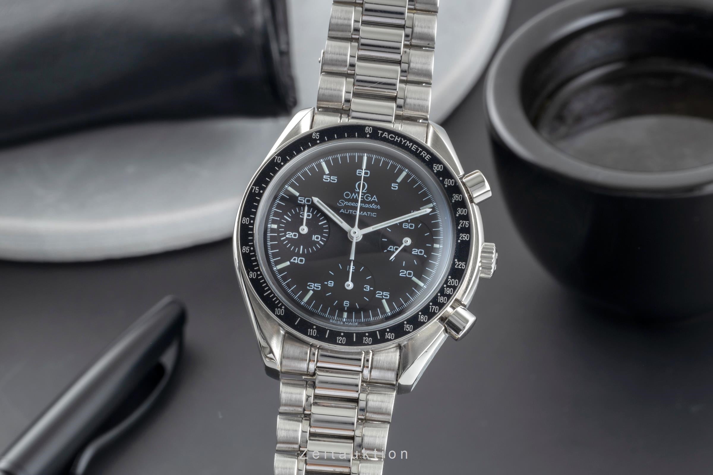 Omega Speedmaster chronograph steel automatic men's watch 3510.50.00 LP: 6100EUR  [2503404]