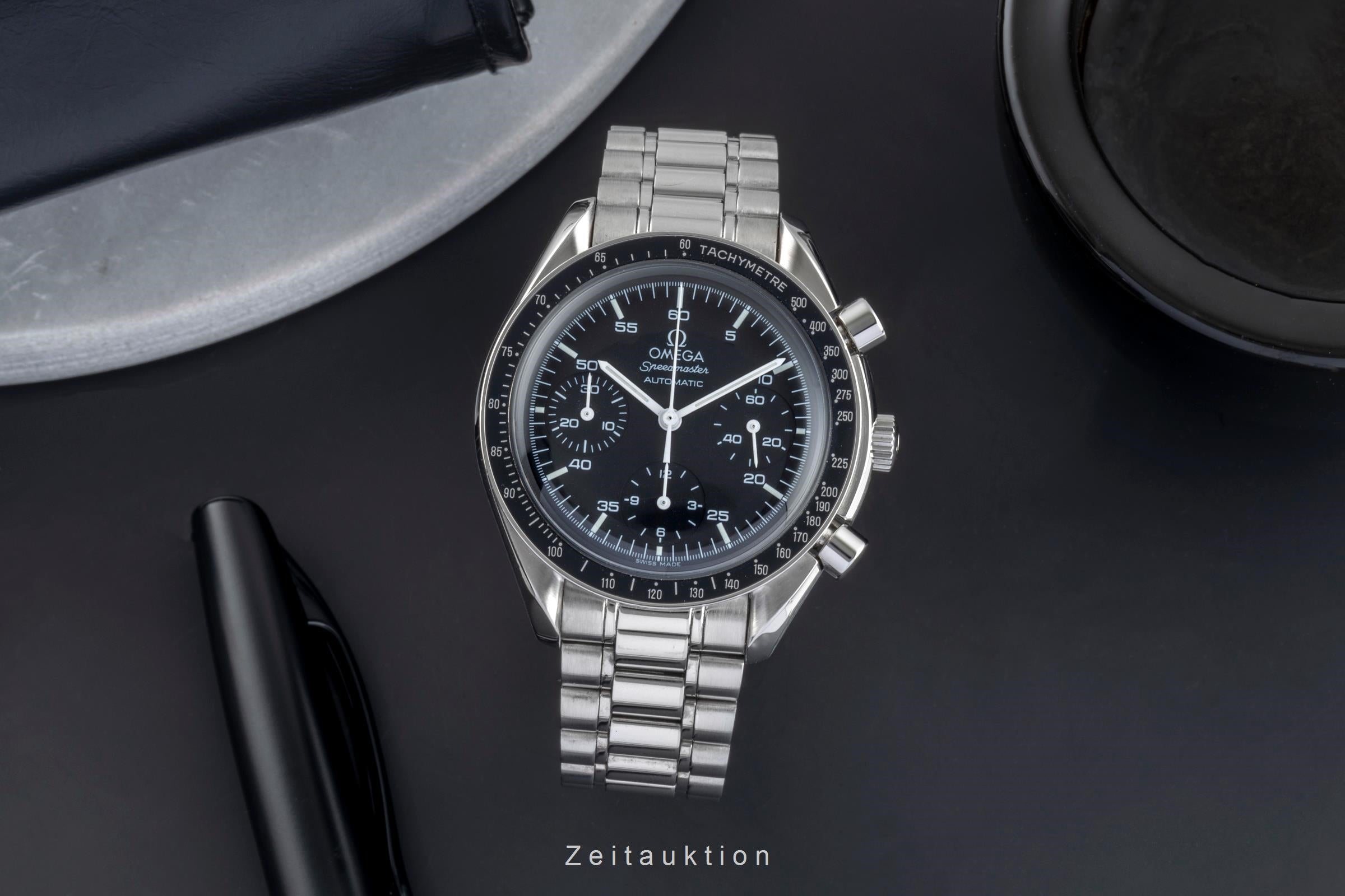 Omega Speedmaster chronograph steel automatic men's watch 3510.50.00 LP: 6100EUR  [2503404]
