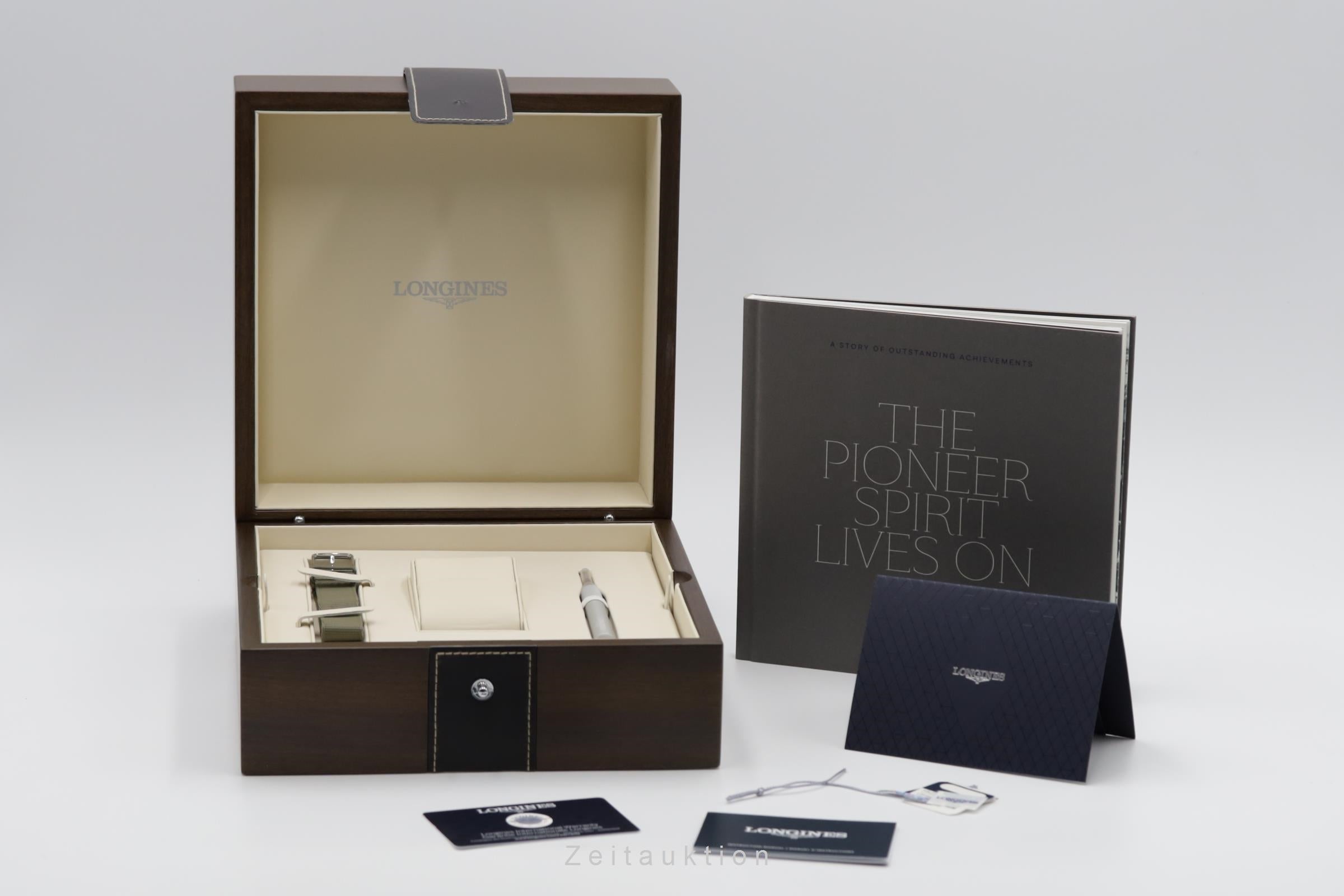 Longines Heritage Military Stahl Automatik Herrenuhr Ref. L2.819.4.93.2 B&P 2025 [2503405]