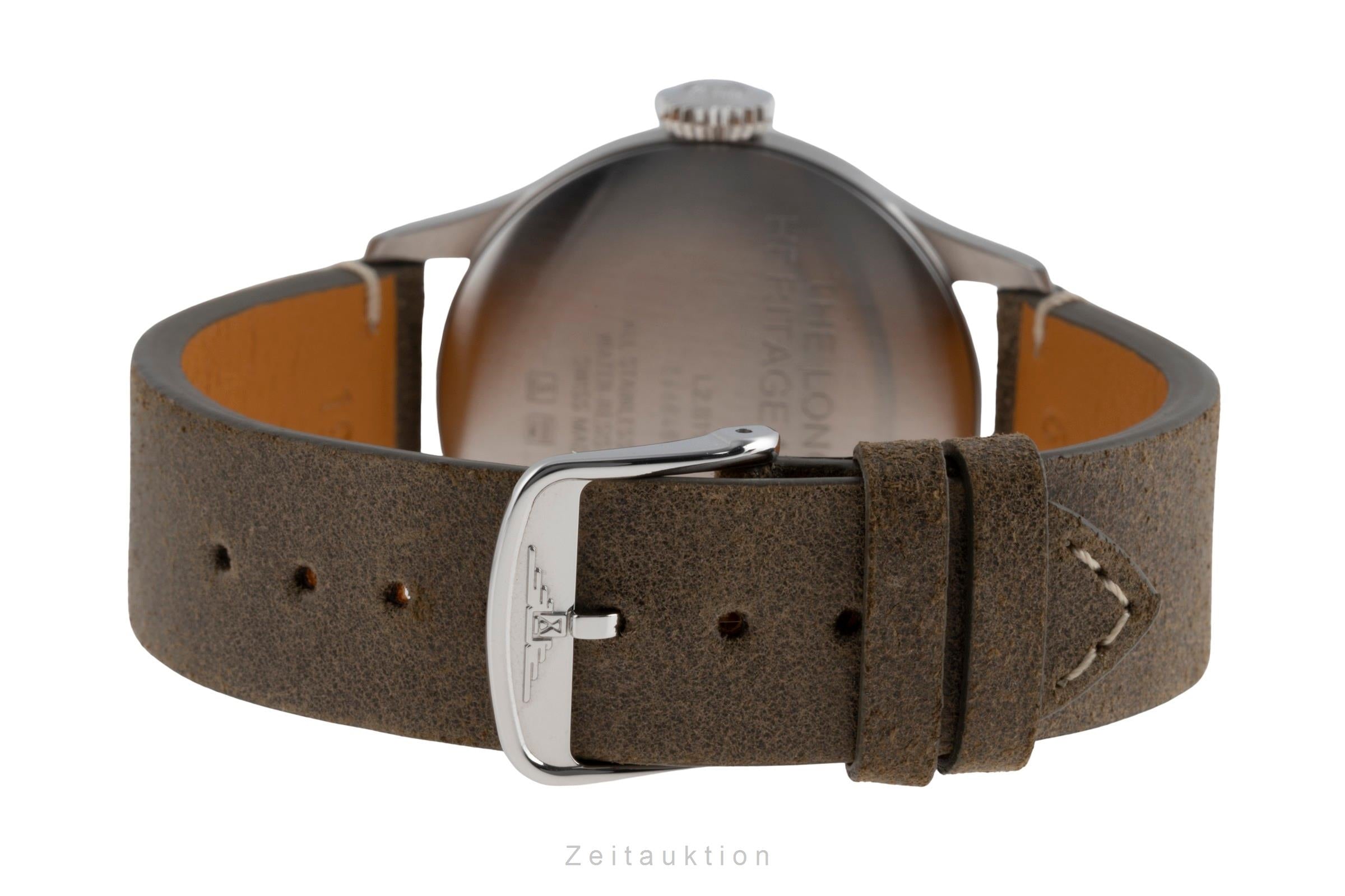 Longines Heritage Military Stahl Automatik Herrenuhr Ref. L2.819.4.93.2 B&P 2025 [2503405]