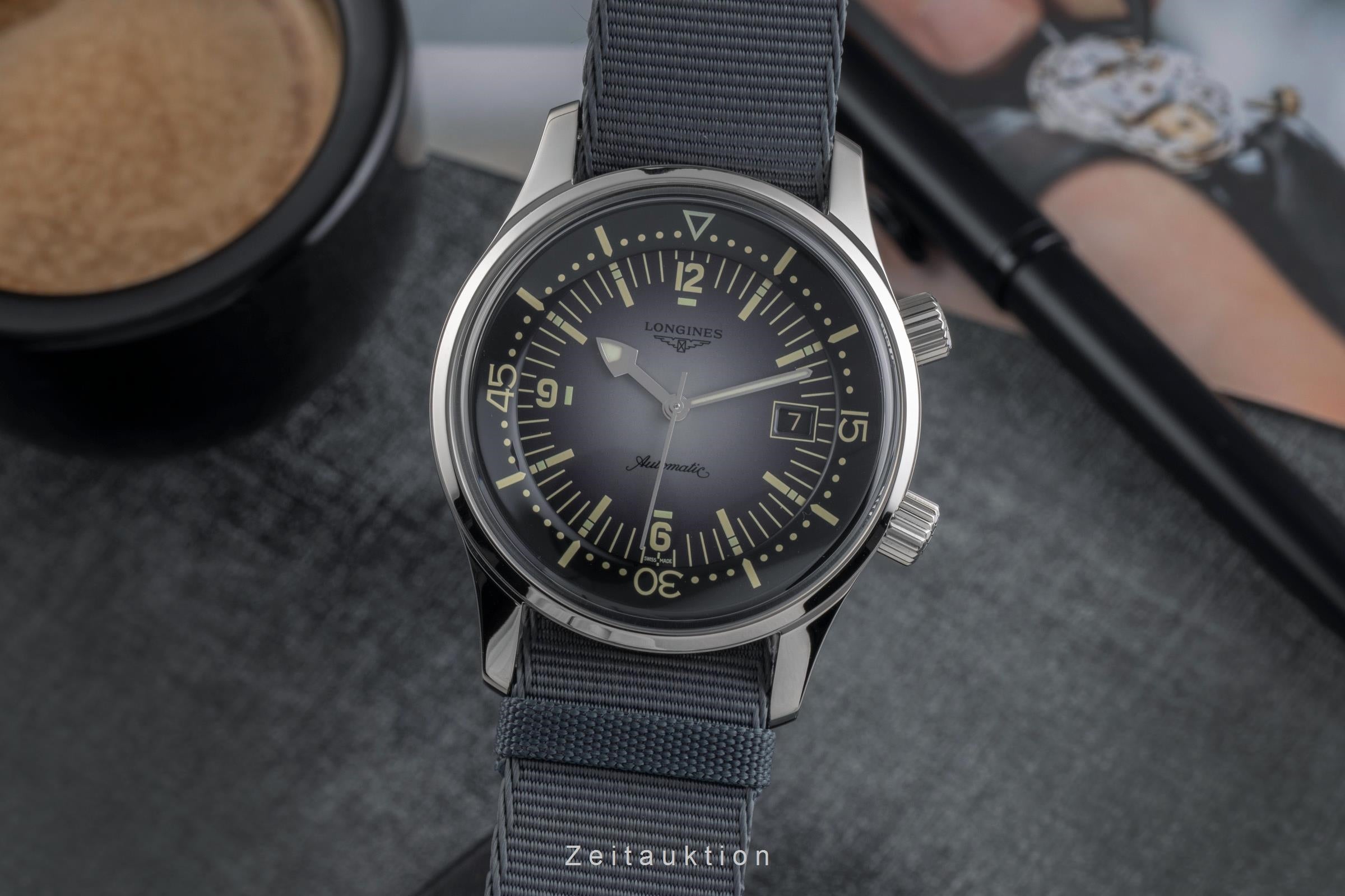 Longines Legend Diver steel automatic Kal. L888.5 Ref. L3.774.4