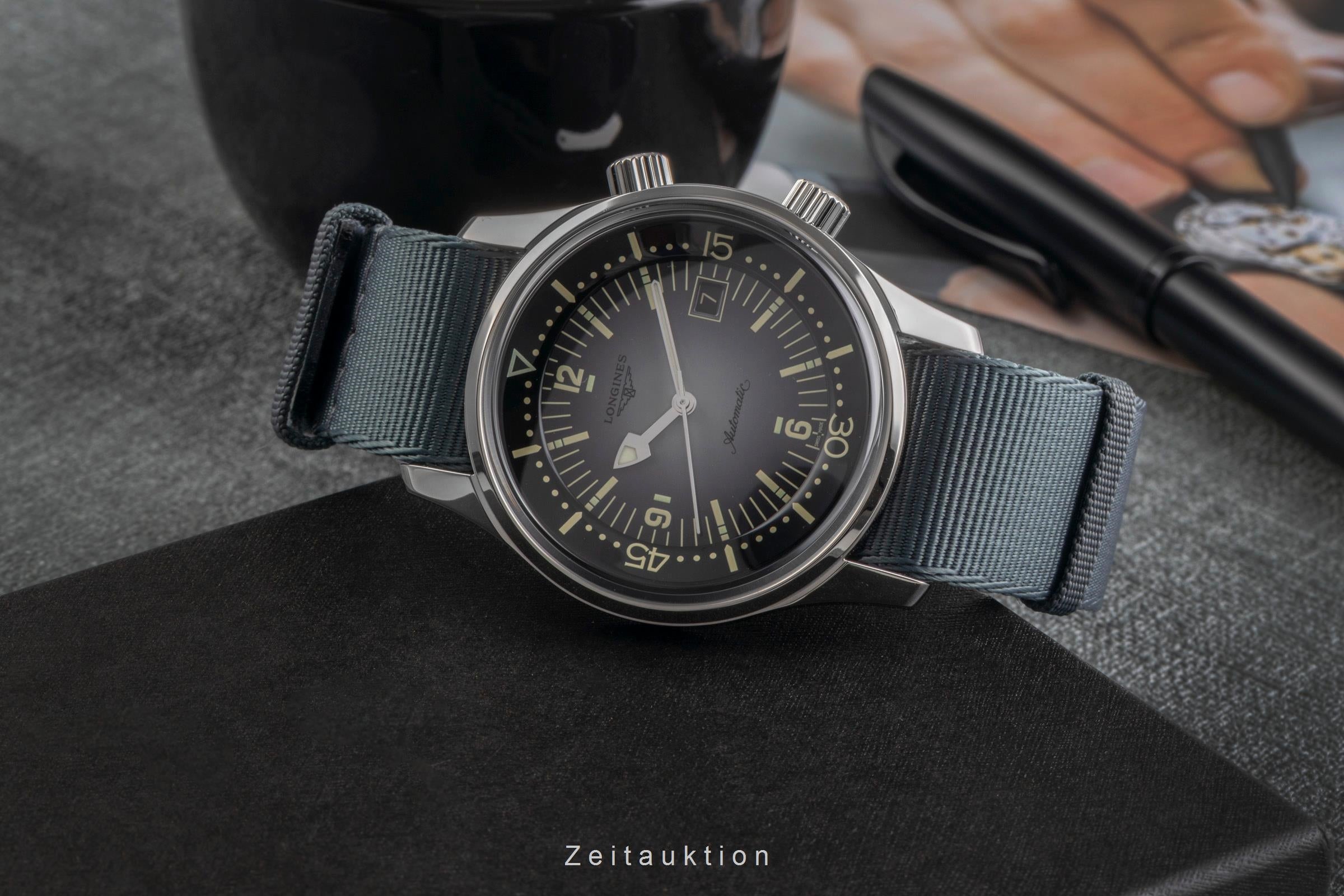 Longines Legend Driver Automatik Herrenuhr Ref L3.774.4.70.2 B&P 2025 NP: 2750 € [2503406]