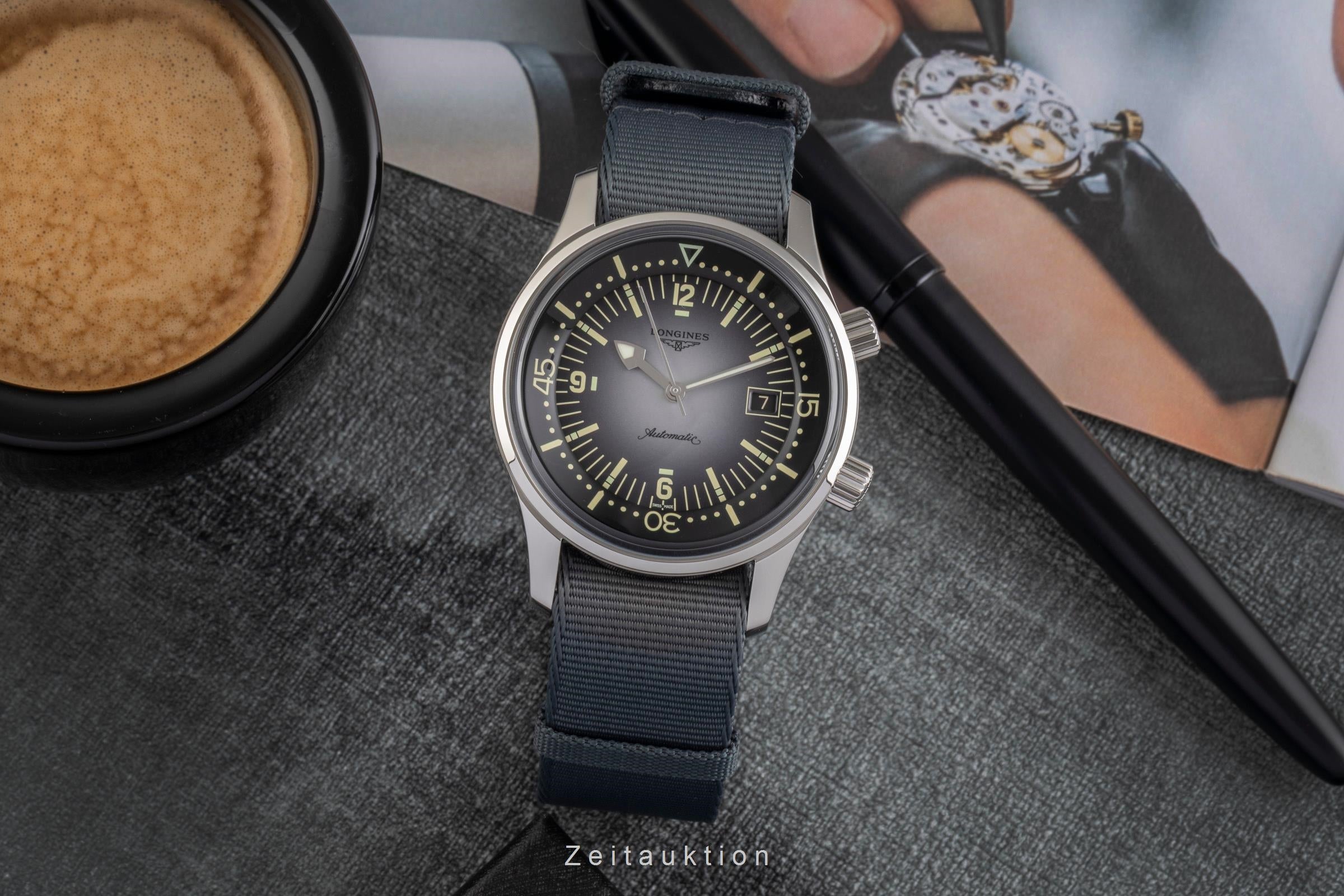 Longines Legend Diver steel automatic - Main Image