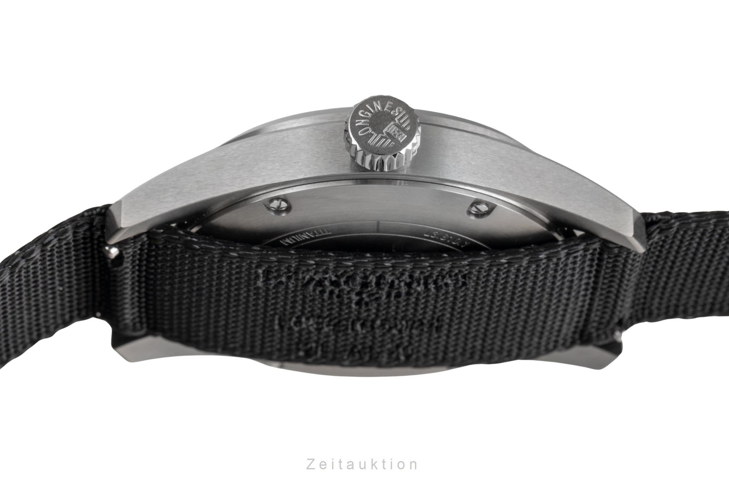 Longines Spirit titanium automatic men's watch L3.810.1.53.2 LP: 3400EUR  [2503407]