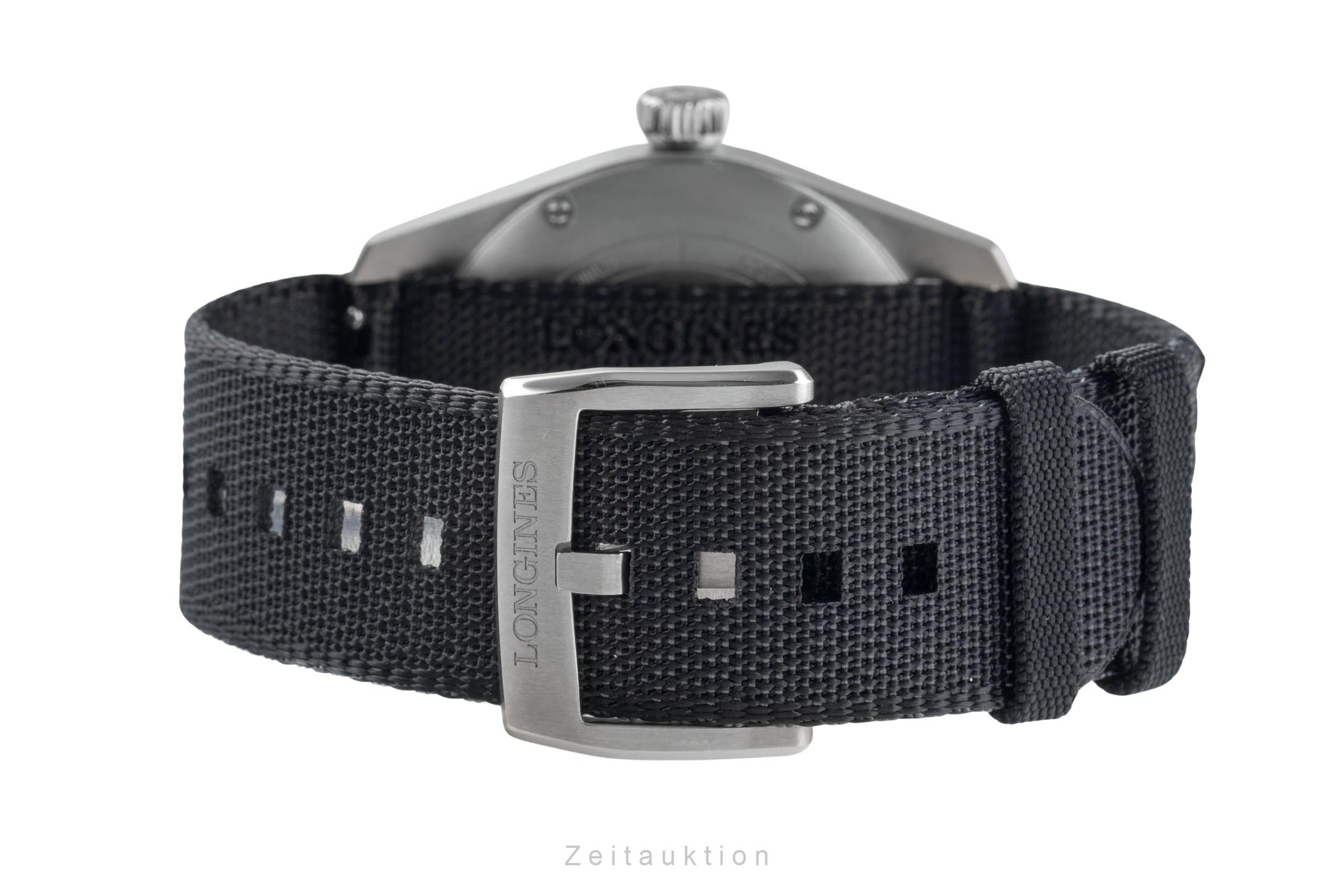 Longines Spirit titanium automatic men's watch L3.810.1.53.2 LP: 3400EUR  [2503407]