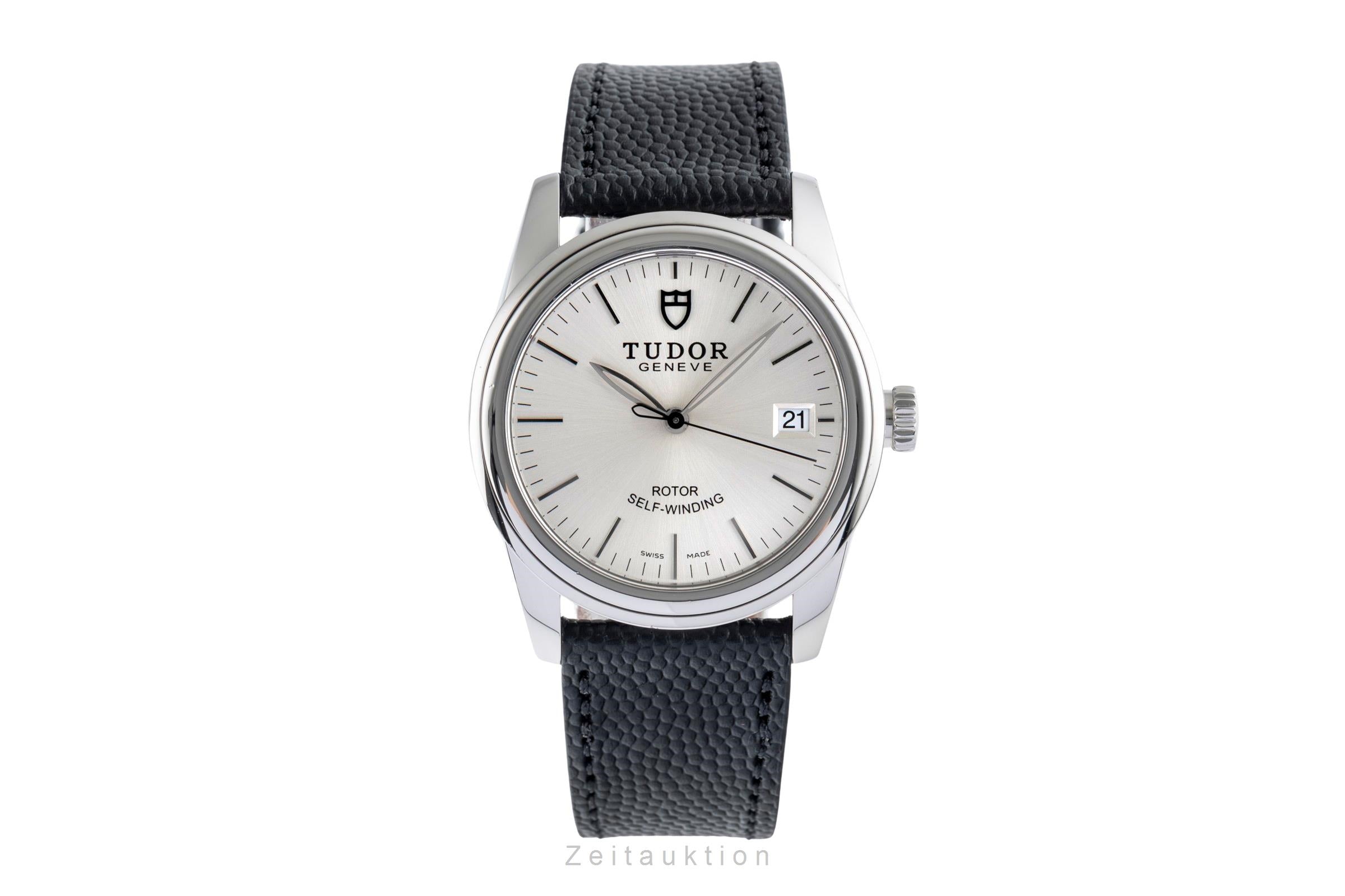 Tudor Glamour Date steel automatic men's watch 55000  [2503411]