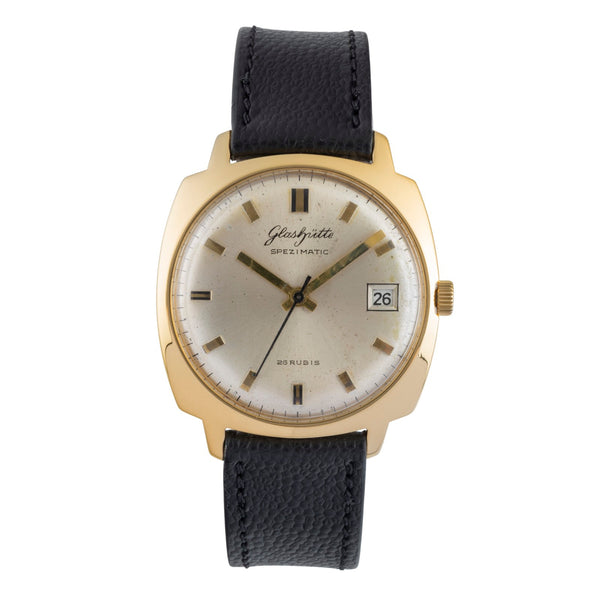 Glashütte Spezimatic gilt-brass automatic men's watch  [2503417]