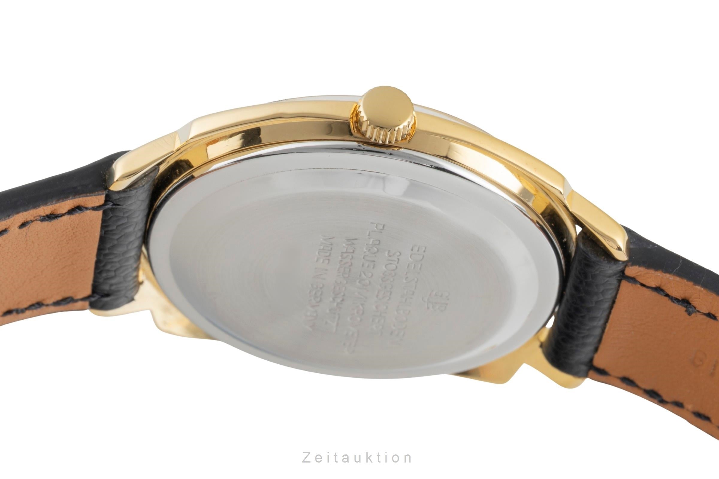 Glashütte Spezimatic gilt-brass automatic men's watch  [2503417]