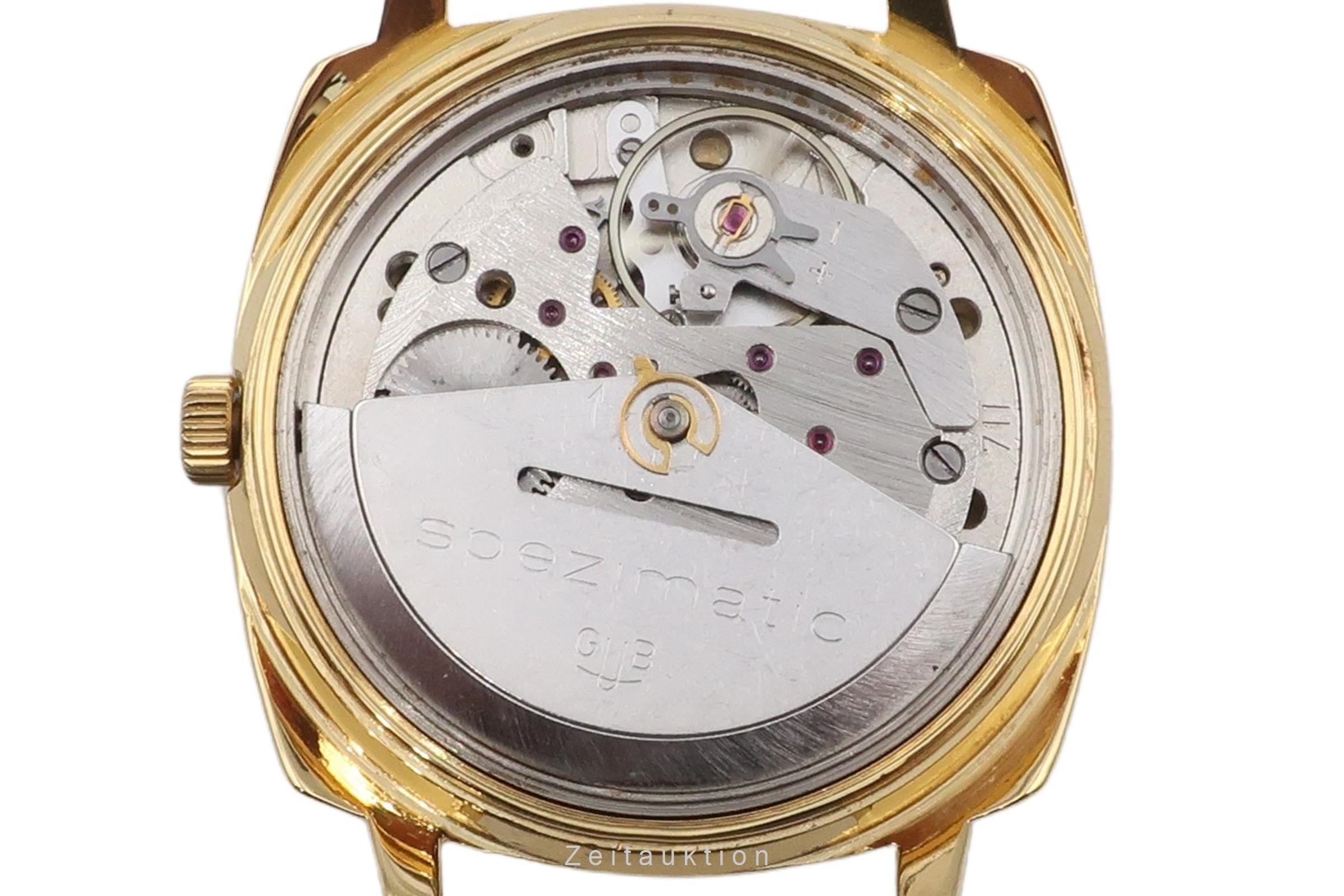 Glashütte Spezimatic gilt-brass automatic men's watch  [2503417]