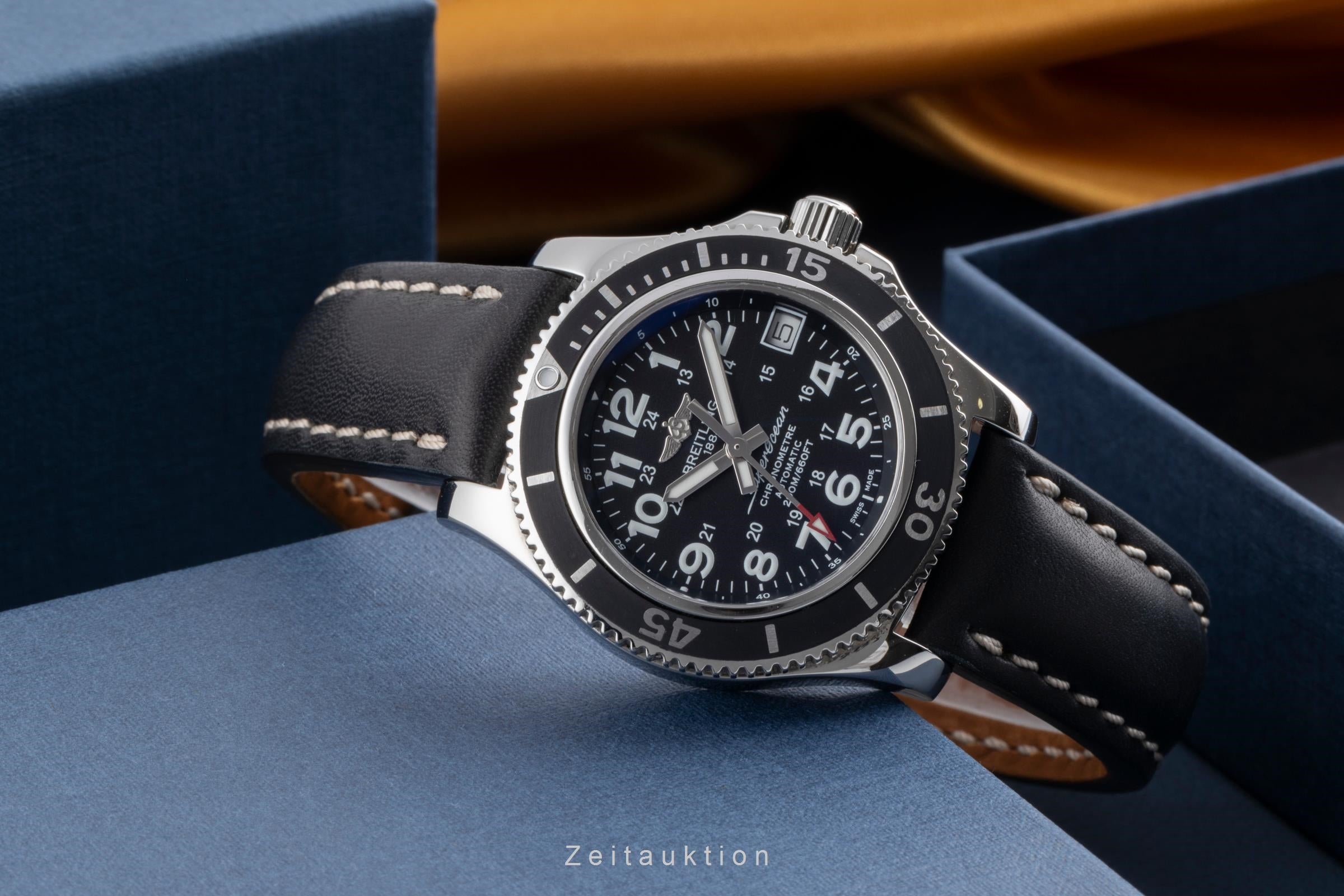 Breitling Superocean steel automatic men's watch A17312 LP: 5250EUR  [2503418]