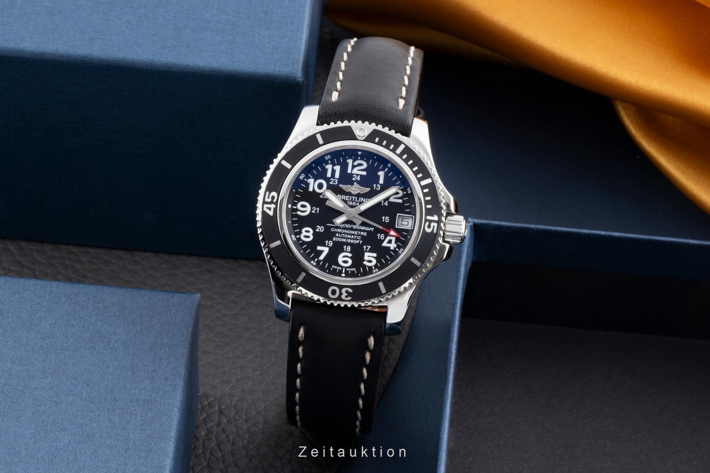 Breitling Superocean steel automatic men's watch A17312 LP: 5250EUR  [2503418]