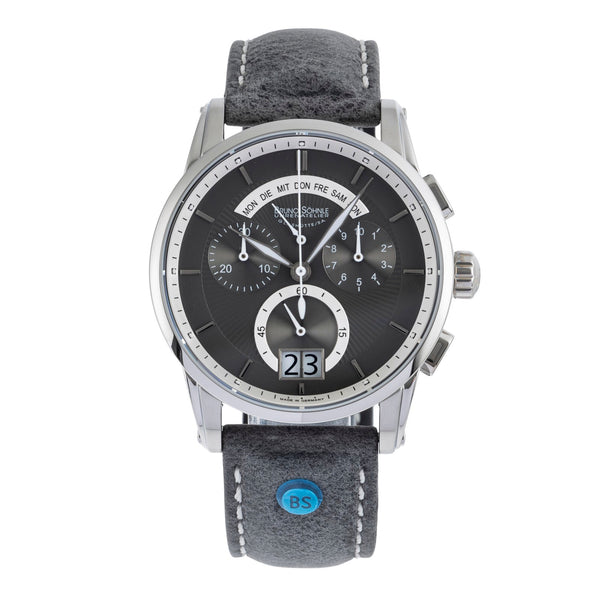 Bruno Söhnle Glashütte Grandioso cronógrafo acero cuarzo reloj para caballeros 17-13117-841  [2503420]