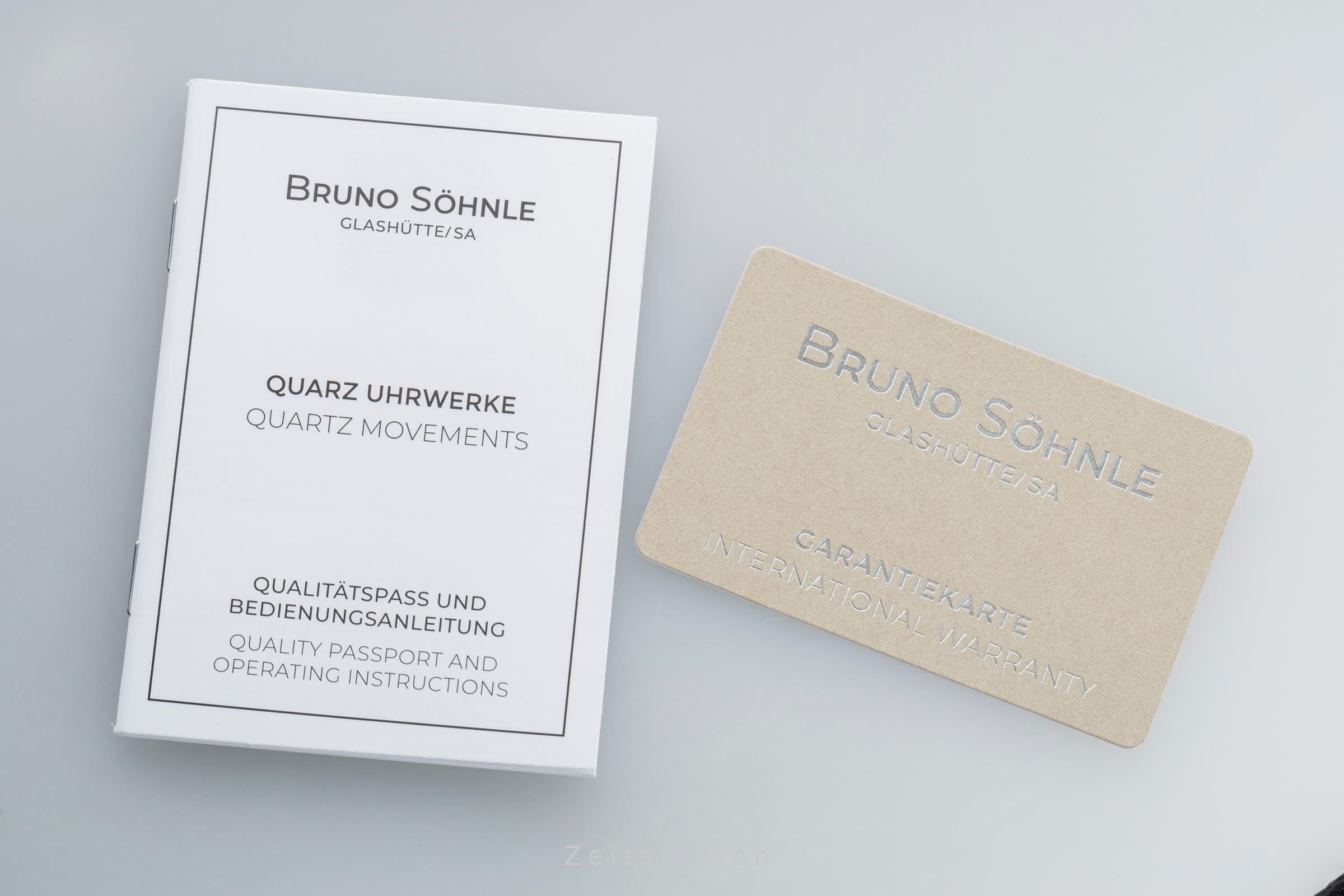 Bruno Söhnle Glashütte Grandioso cronógrafo acero cuarzo reloj para caballeros 17-13117-841  [2503420]