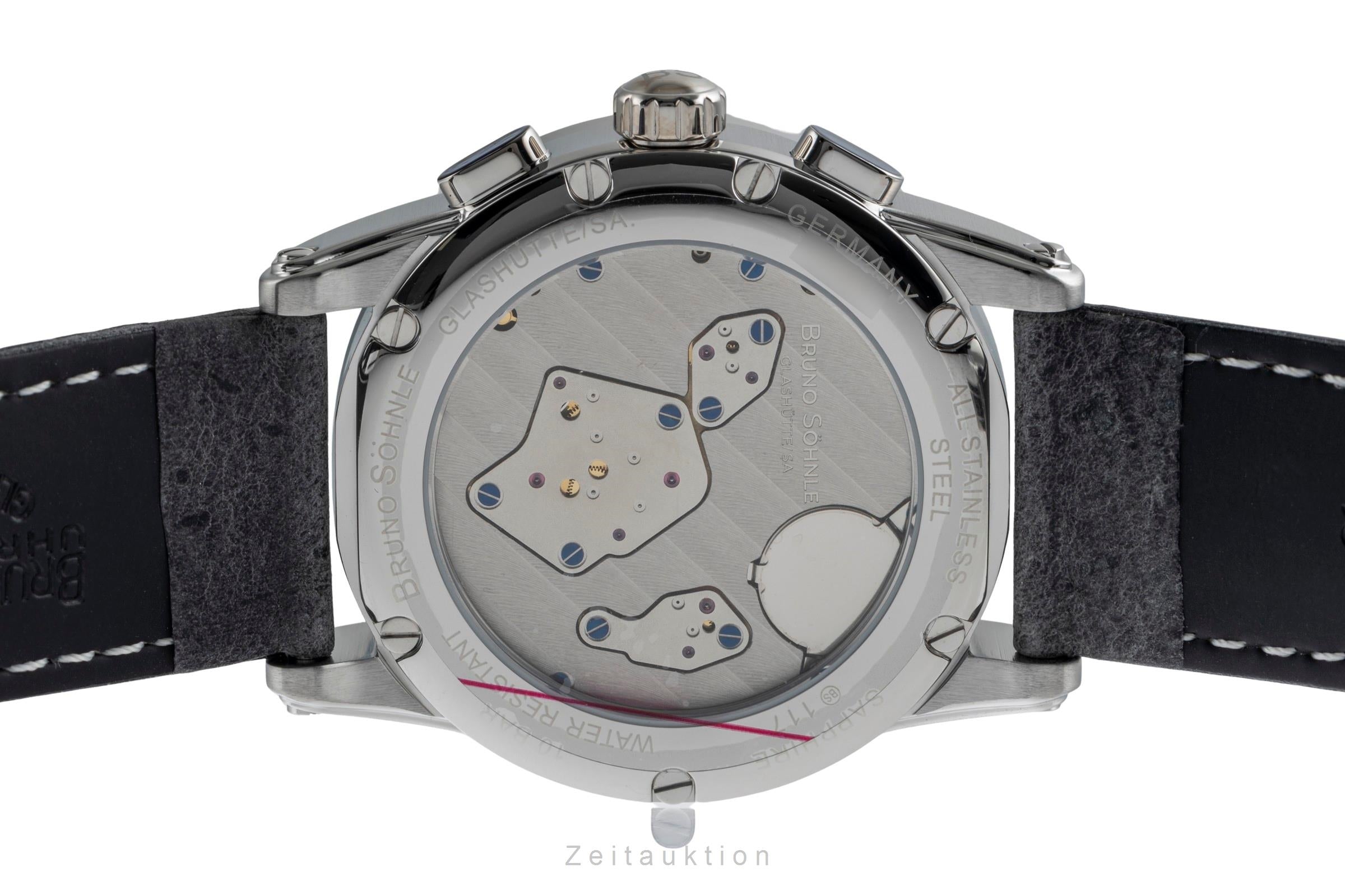 Bruno Söhnle Glashütte Grandioso cronógrafo acero cuarzo reloj para caballeros 17-13117-841  [2503420]