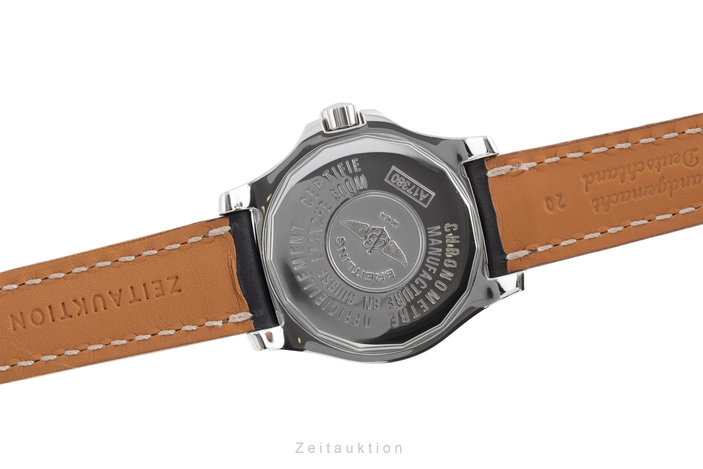 Breitling Colt 500M Black Dial Edelstahl Automatik Herrenuhr Ref. A17380 [2503422]