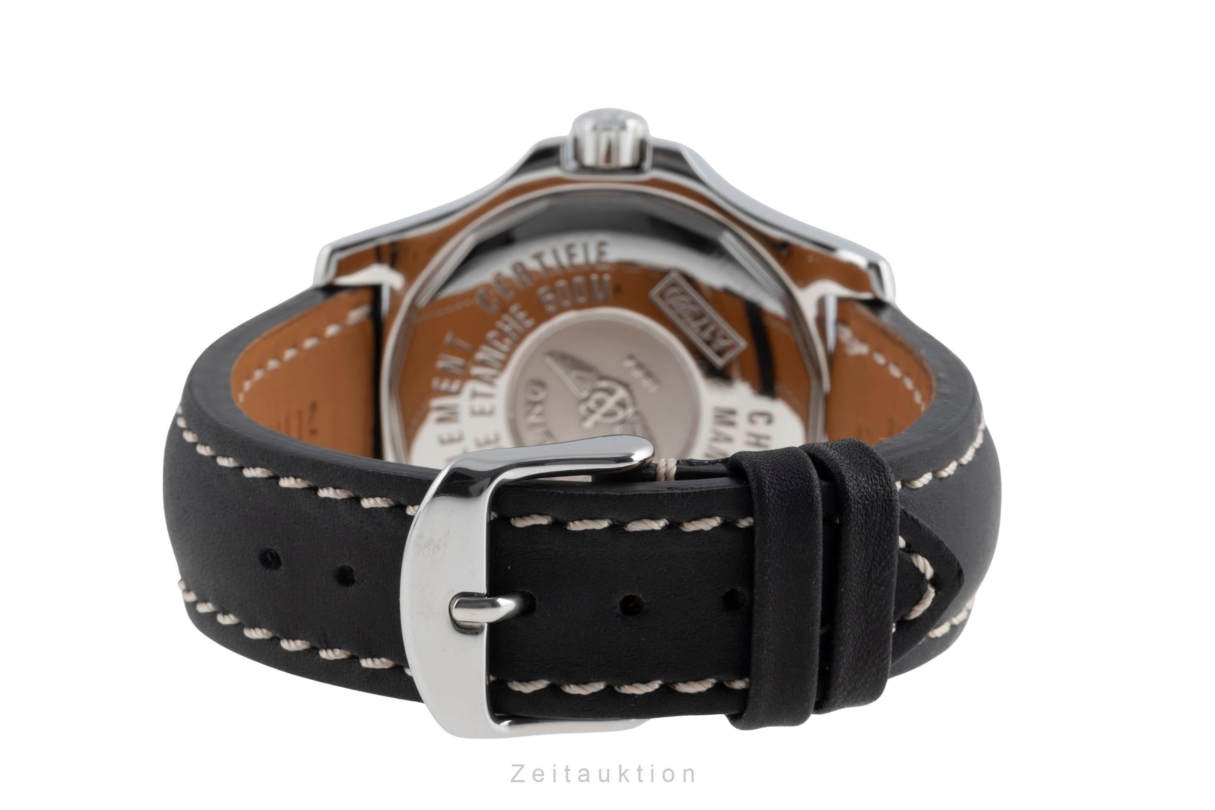 Breitling Colt 500M Black Dial Edelstahl Automatik Herrenuhr Ref. A17380 [2503422]