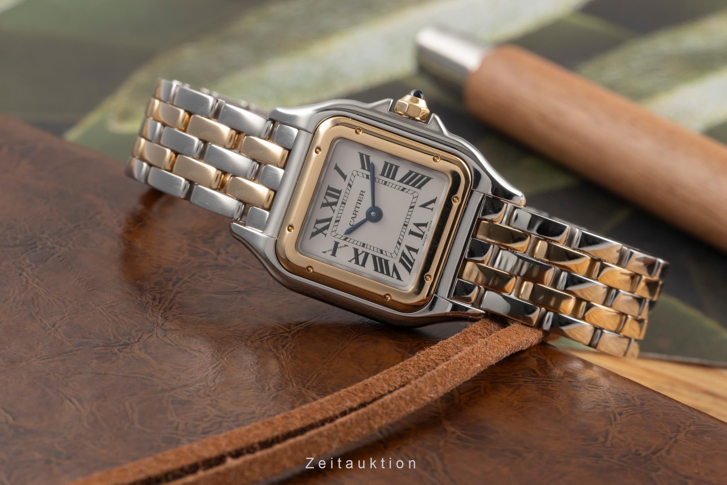 Cartier Panthere acier / or  quartz montre pour femmes W2PN0006 LP: 9500EUR  [2503424]