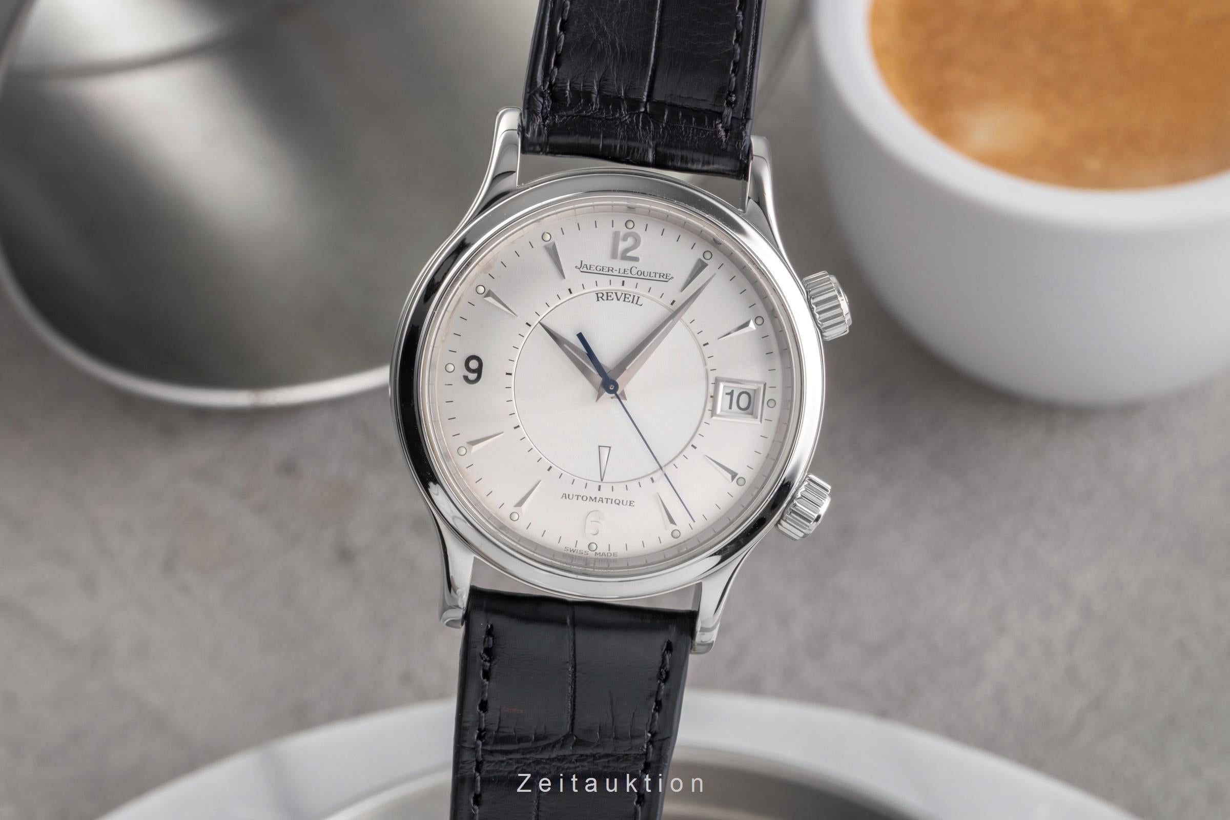 Jaeger LeCoultre Master Control acero automático reloj para caballeros 141.8.97 LP: 15400EUR  [2503425]