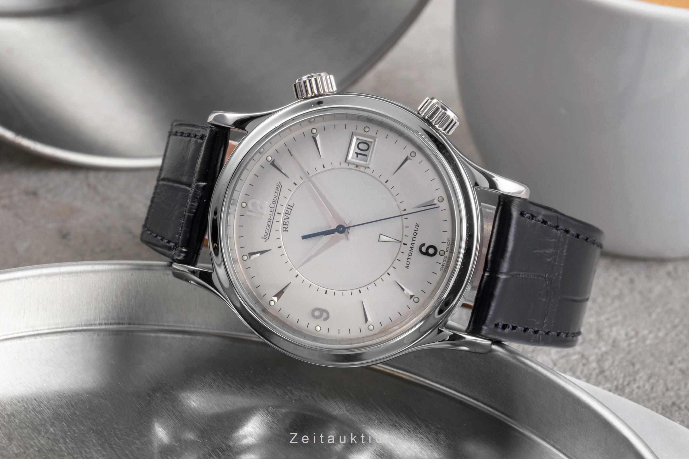 Jaeger LeCoultre Master Control acero automático reloj para caballeros 141.8.97 LP: 15400EUR  [2503425]