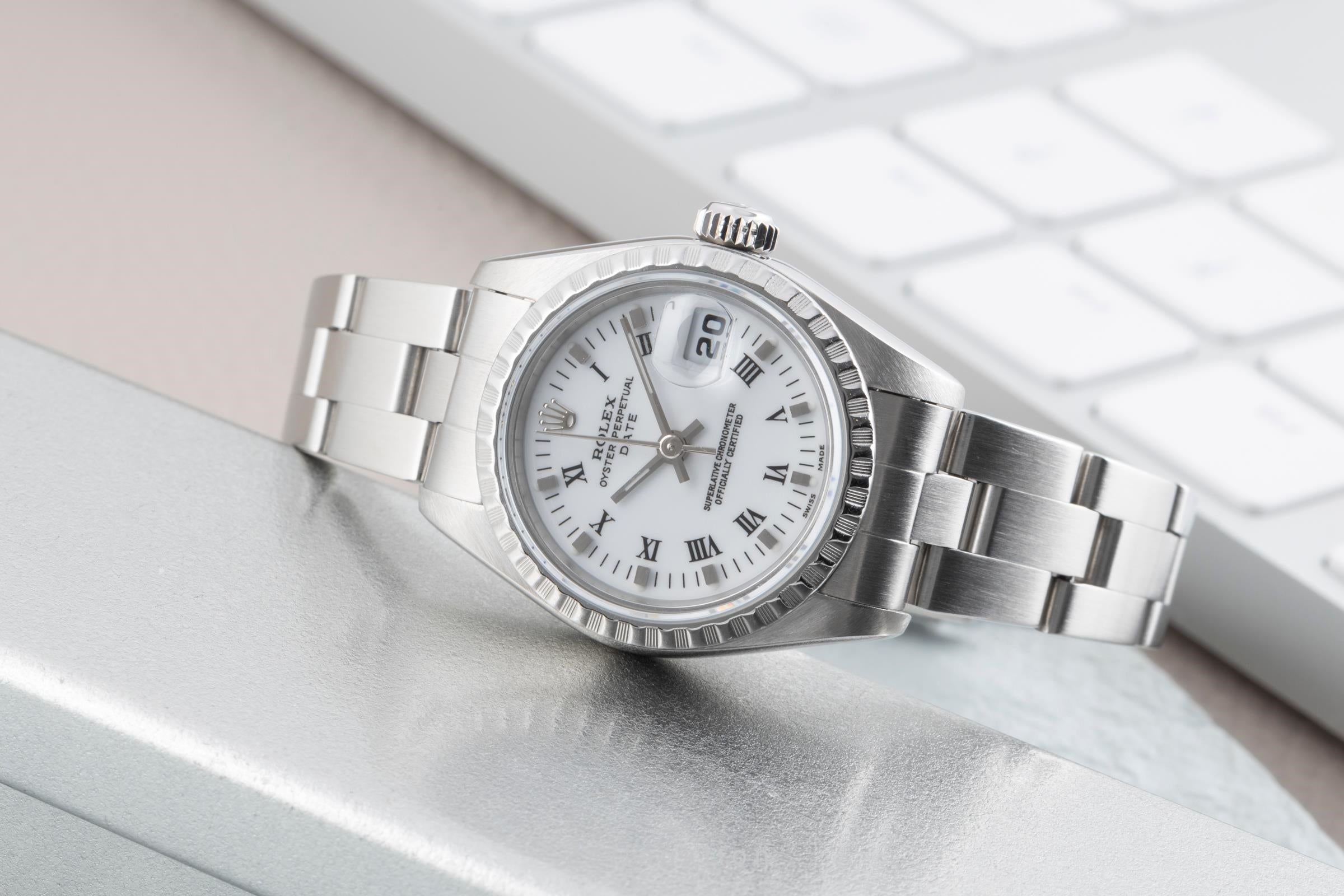 Rolex Lady Date acero automático reloj para damas  79240 LP: 7100EUR  [2503427]