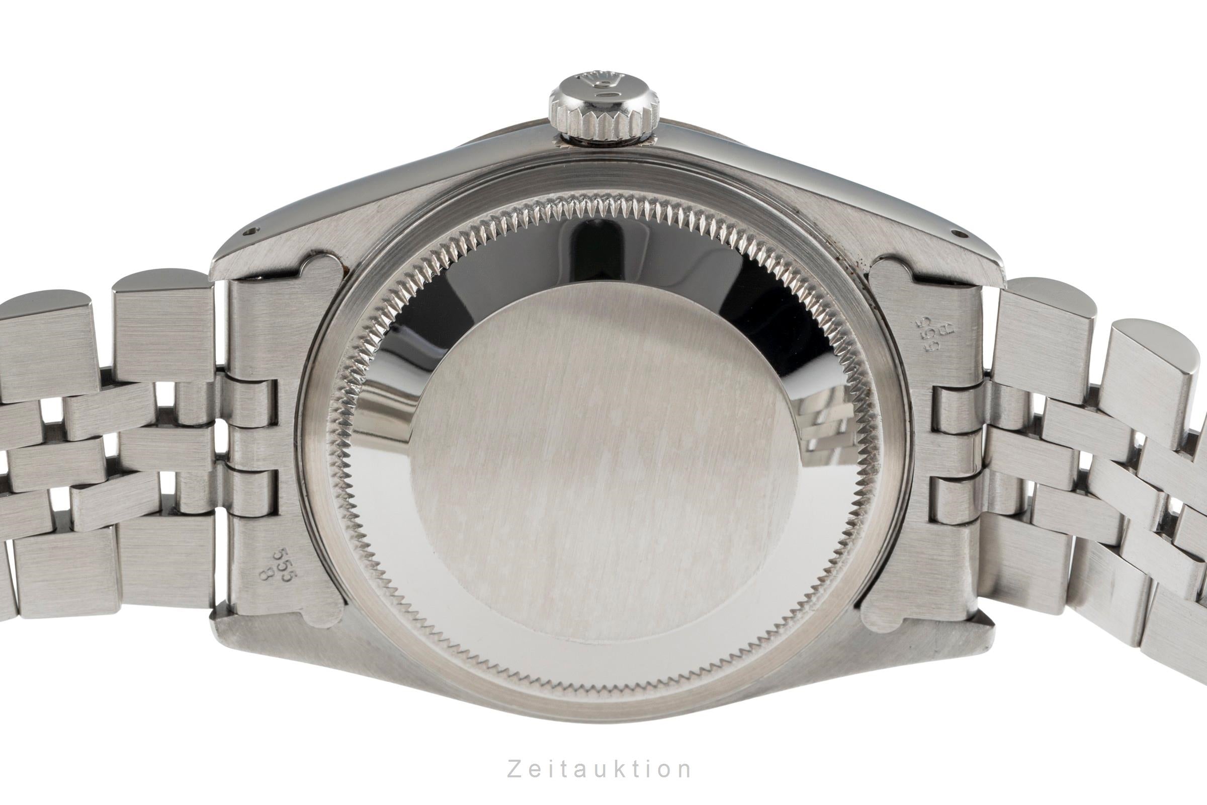 Rolex Datejust 36 Stahl Computer Dial Automatik Herrenuhr Ref. 16234 E-Serie [2503428]