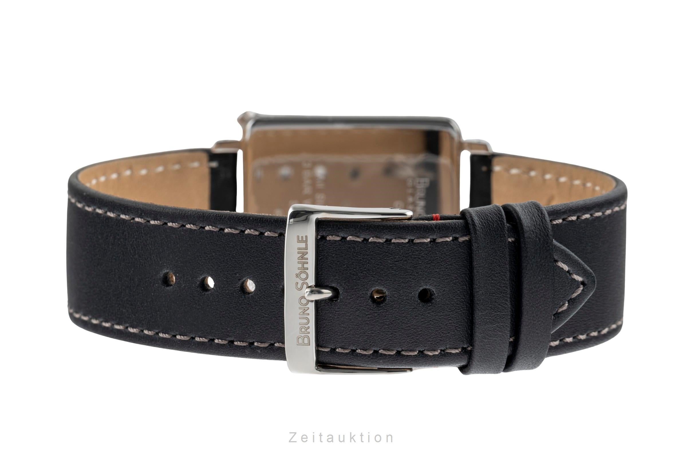 Bruno Söhnle Glashütte Rondo III Big acero cuarzo reloj para caballeros 17-13072-243  [2503430]