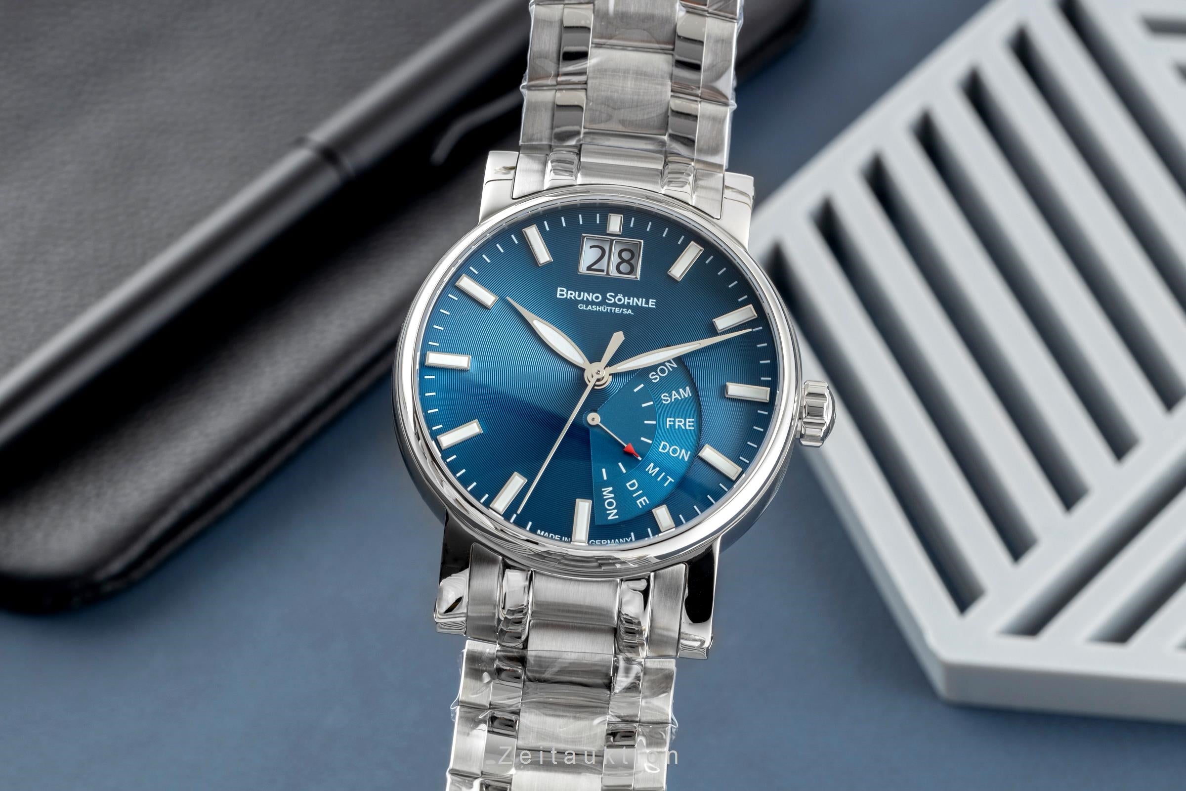 Bruno Söhnle Glashütte Pesaro I acier quartz montre pour hommes 17-13073-346  [2503431]