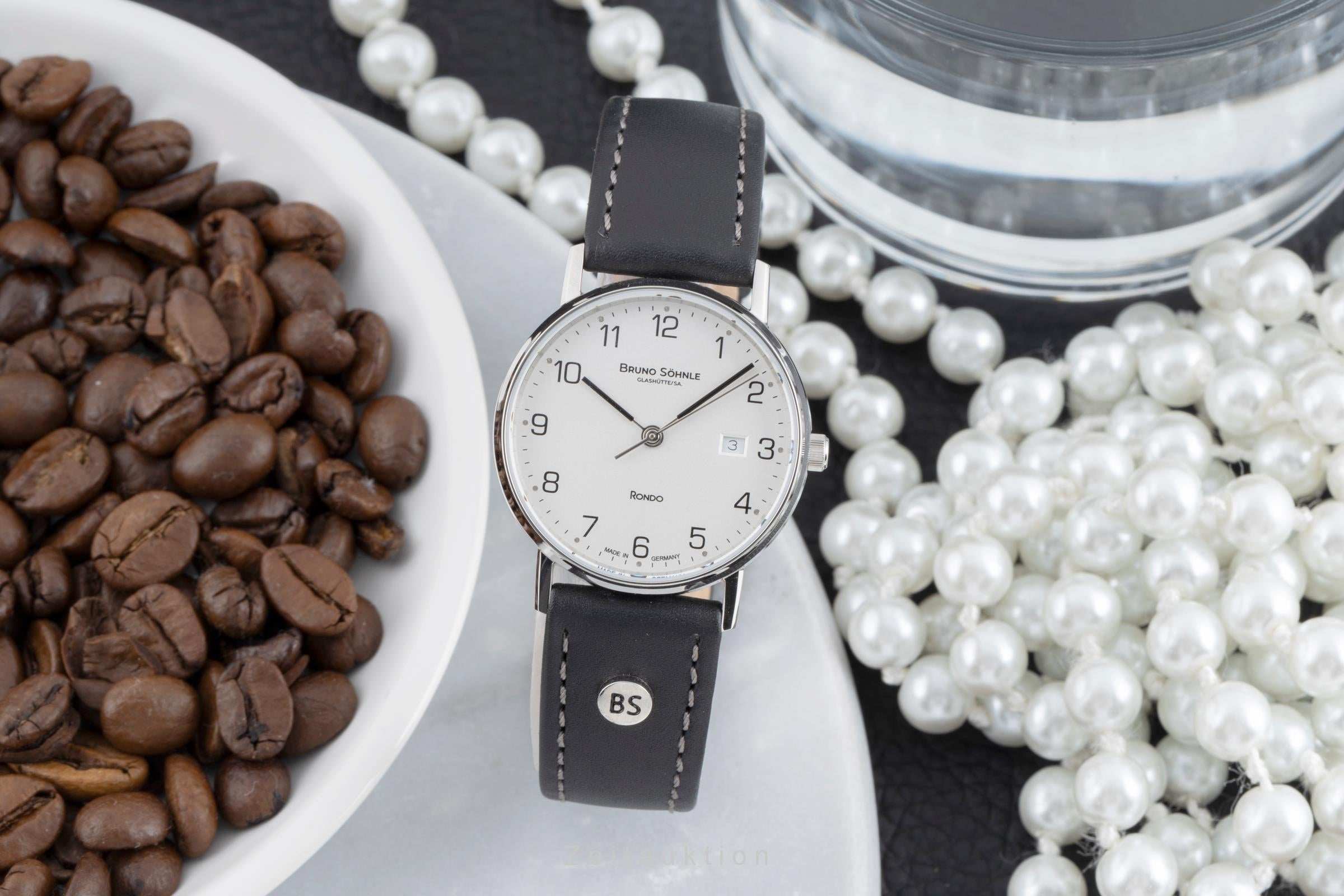 ブルーノ ルデルフ アソルティモ メゾン26 Bruno Söhnle Glashütte Rondo steel quartz Ref. 17-13106-221 | 2503434