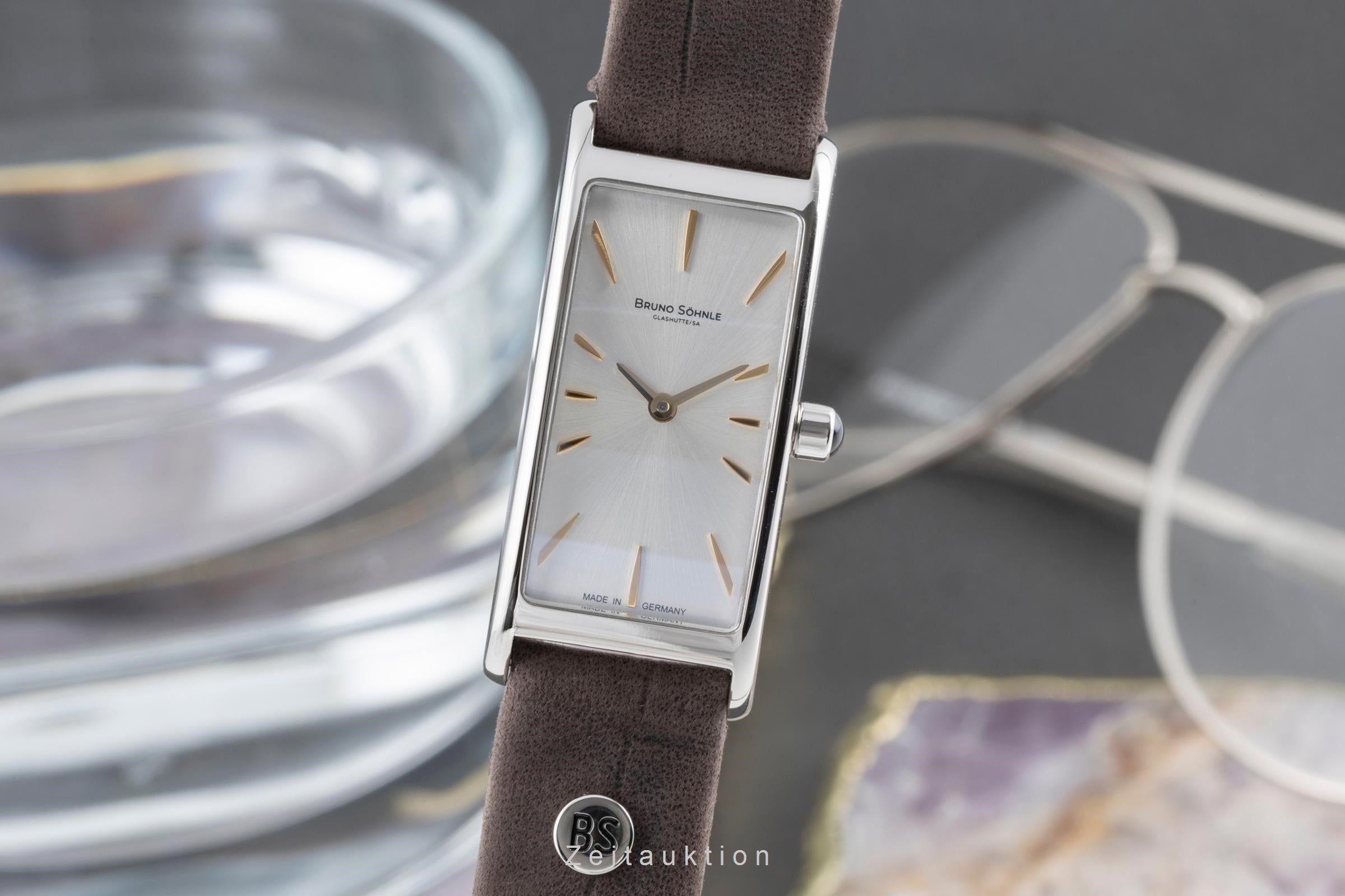 Bruno Söhnle Glashütte Nuvola III acero cuarzo reloj para damas  17-23088-243  [2503436]