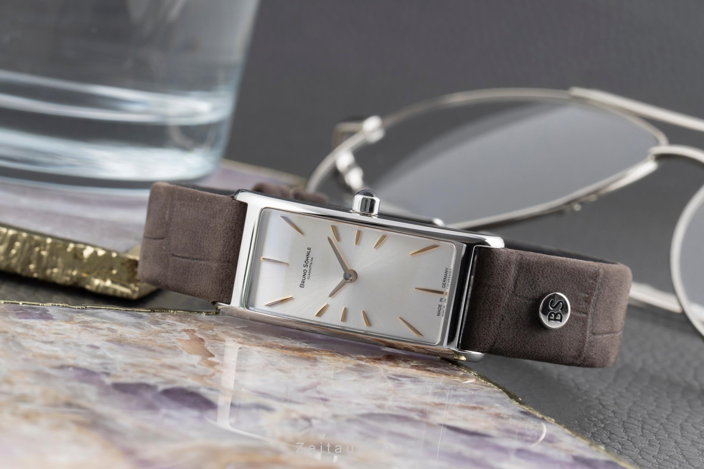 Bruno Söhnle Glashütte Nuvola III acero cuarzo reloj para damas  17-23088-243  [2503436]