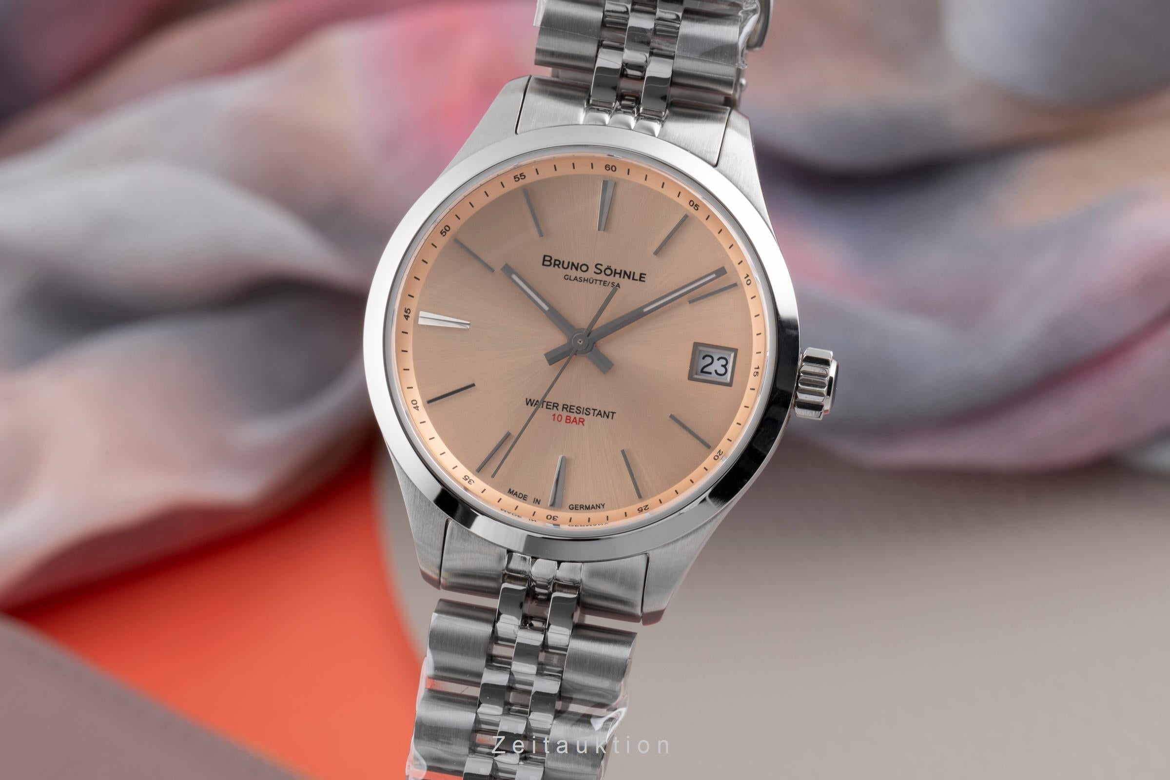 Bruno Söhnle Glashütte Turin Small steel quartz Ref. 17-13226-542