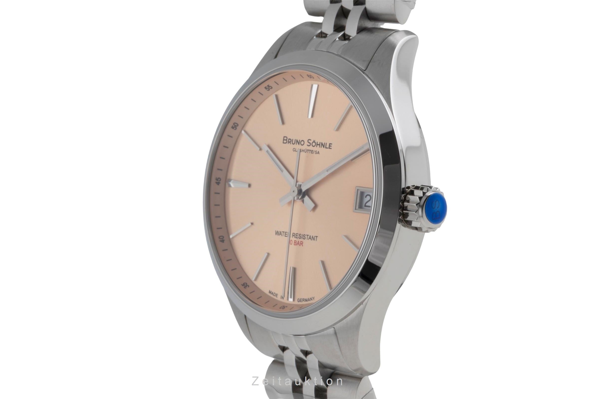 Bruno Söhnle Glashütte Turin Small Stahl Quarz Ref. Damenuhr 17-13226-542 B&P [2503437]