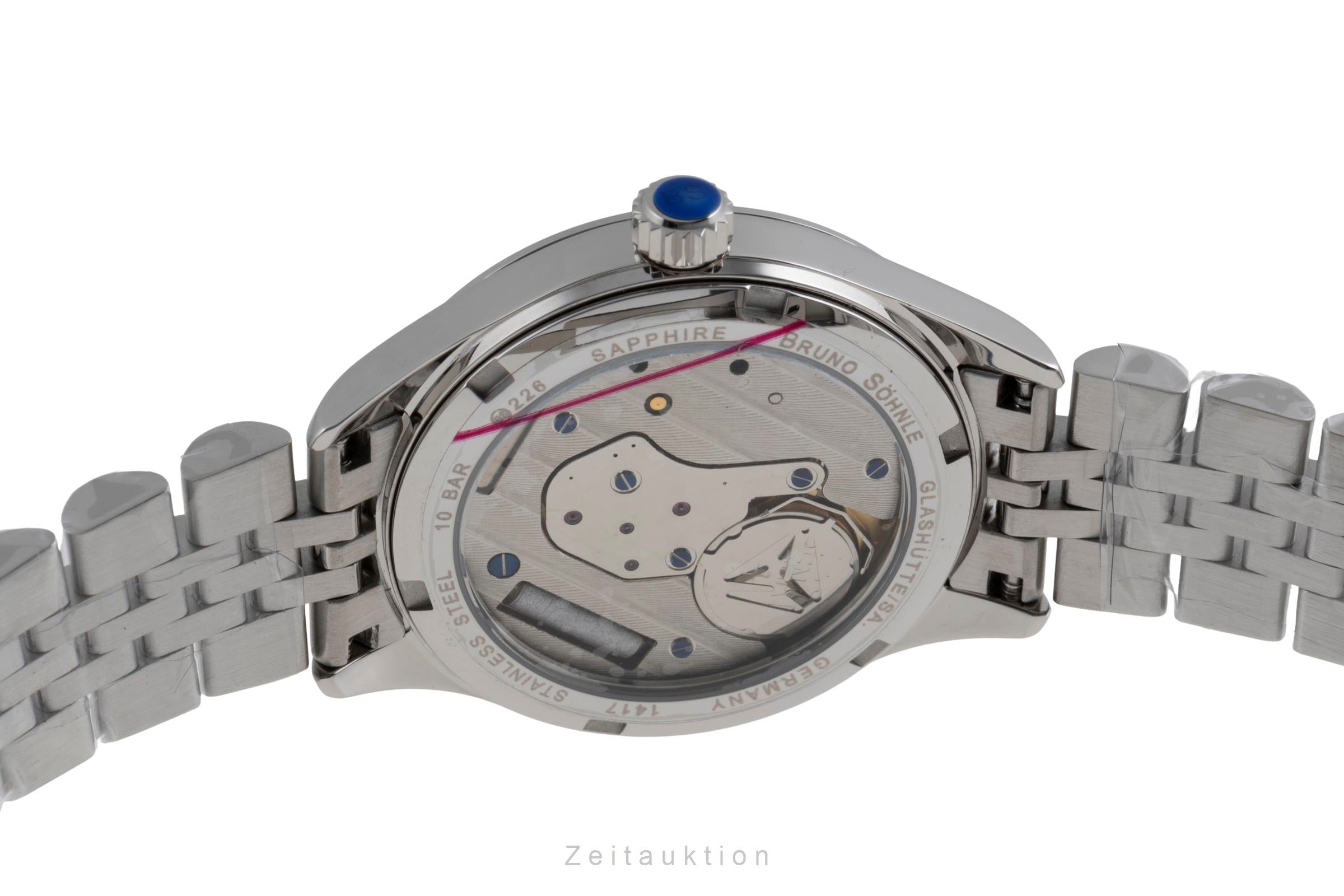 Bruno Söhnle Glashütte Turin Small Stahl Quarz Ref. Damenuhr 17-13226-542 B&P [2503437]