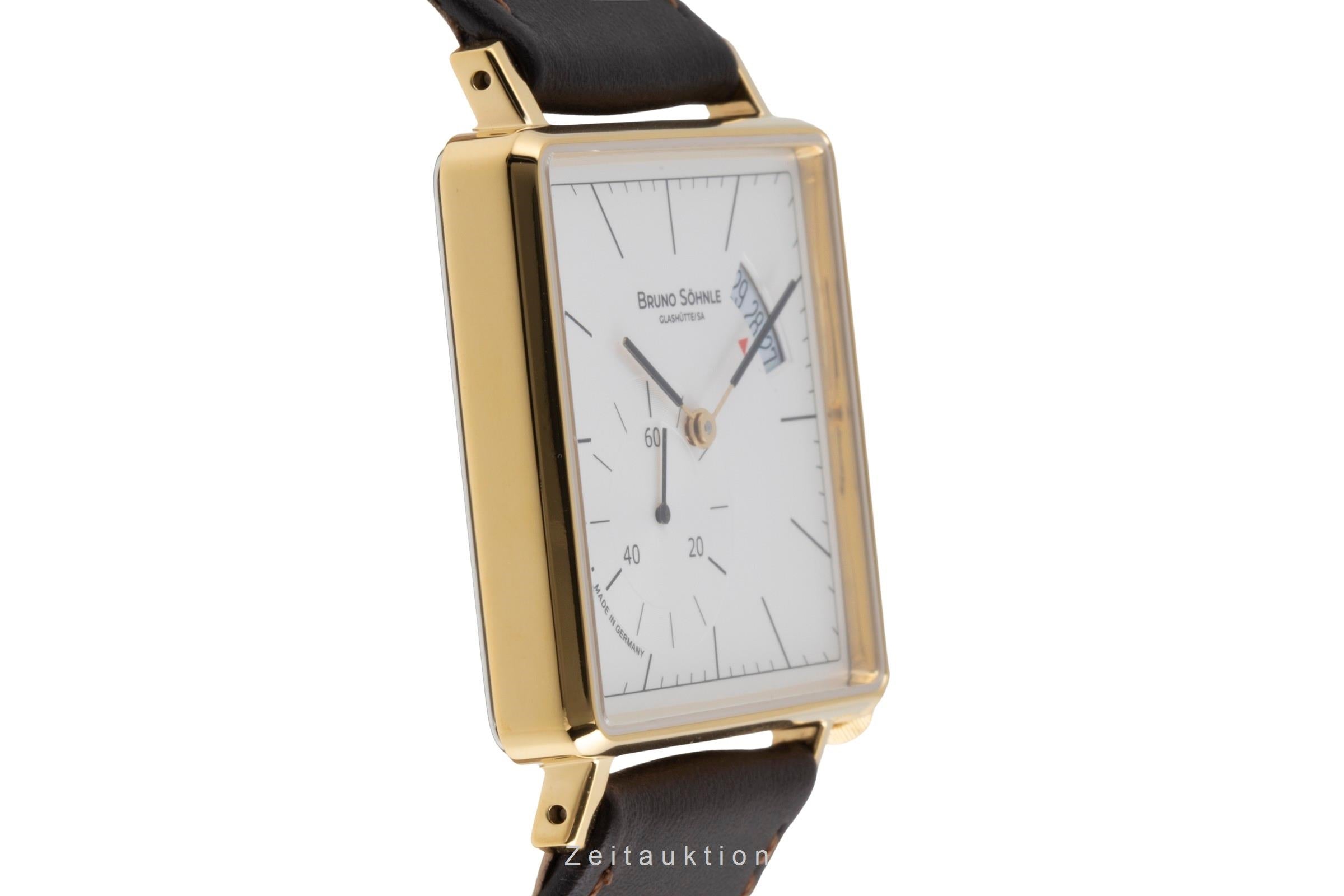 Bruno Söhnle Glashütte Rondo III Big acero / banado en oro cuarzo reloj para caballeros 17-33072-241  [2503438]