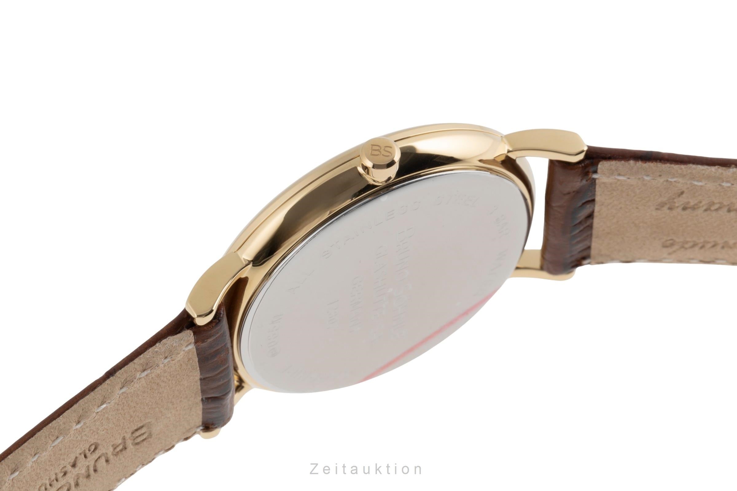 Bruno Söhnle Glashütte Nabucco acero / banado en oro cuarzo reloj para caballeros 17-33085-921  [2503440]