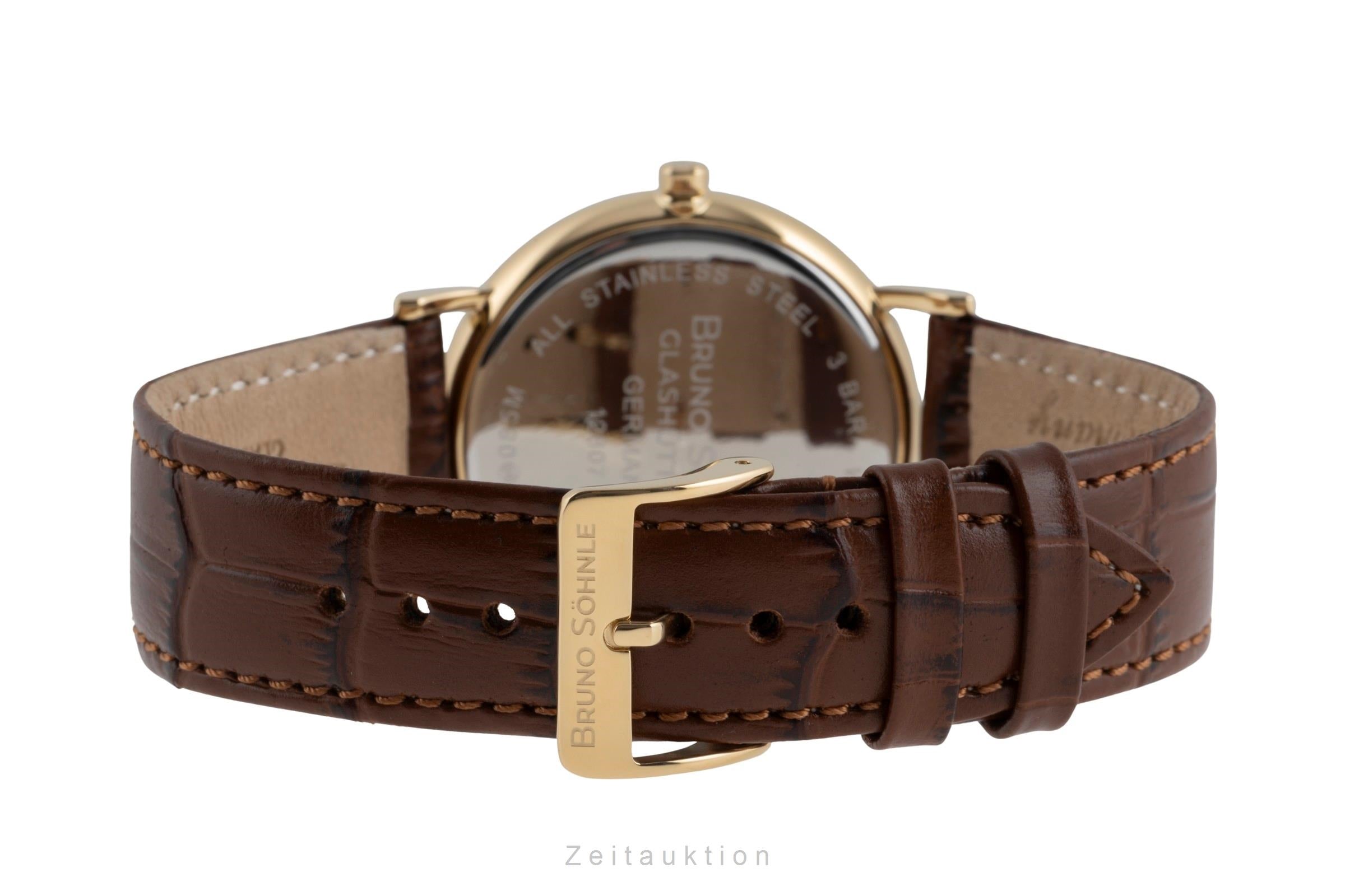 Bruno Söhnle Glashütte Nabucco acero / banado en oro cuarzo reloj para caballeros 17-33085-921  [2503440]