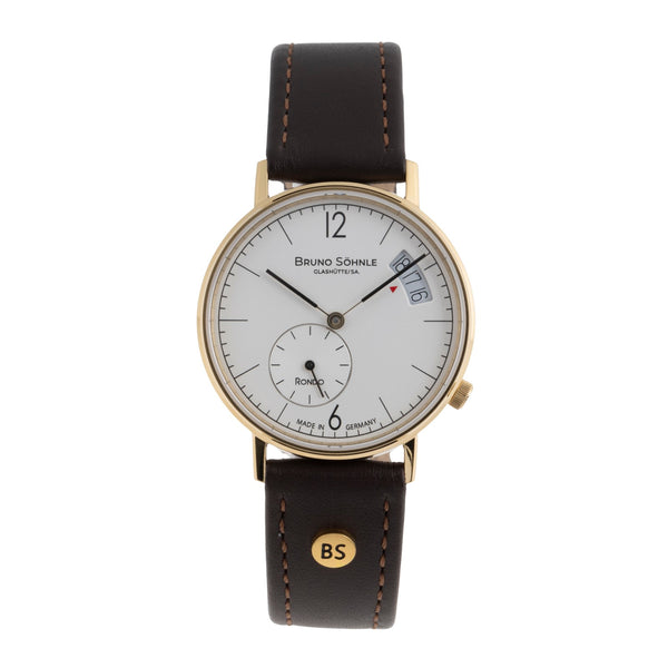 Bruno Söhnle Glashütte Rondo Stahl / vergoldet Quarz Damenuhr Ref. 17-33192-261  [2503441]