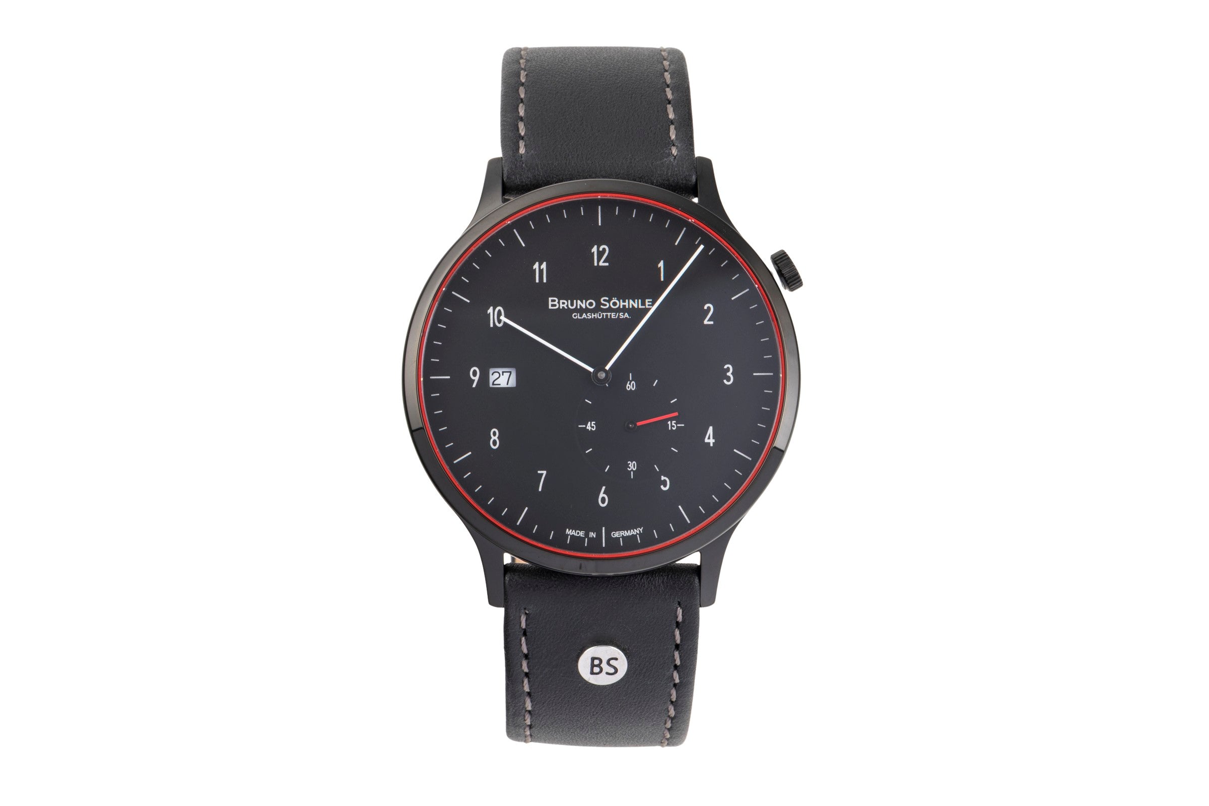 Bruno Söhnle Glashütte Brunello I acier quartz montre pour hommes 17-73212-761  [2503442]