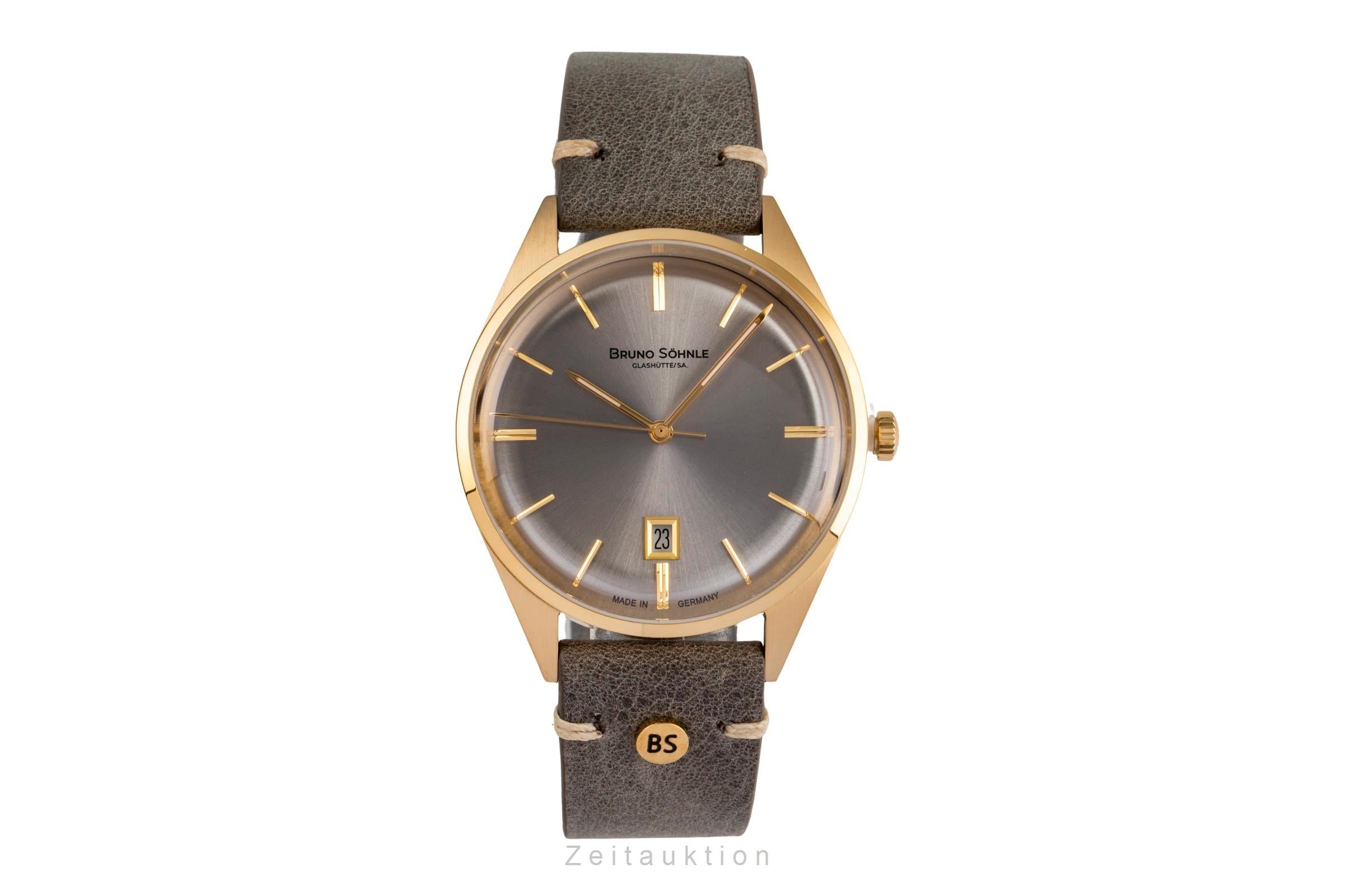 Bruno Söhnle Glashütte Merano gilt / steel quartz Ref. 17-33232
