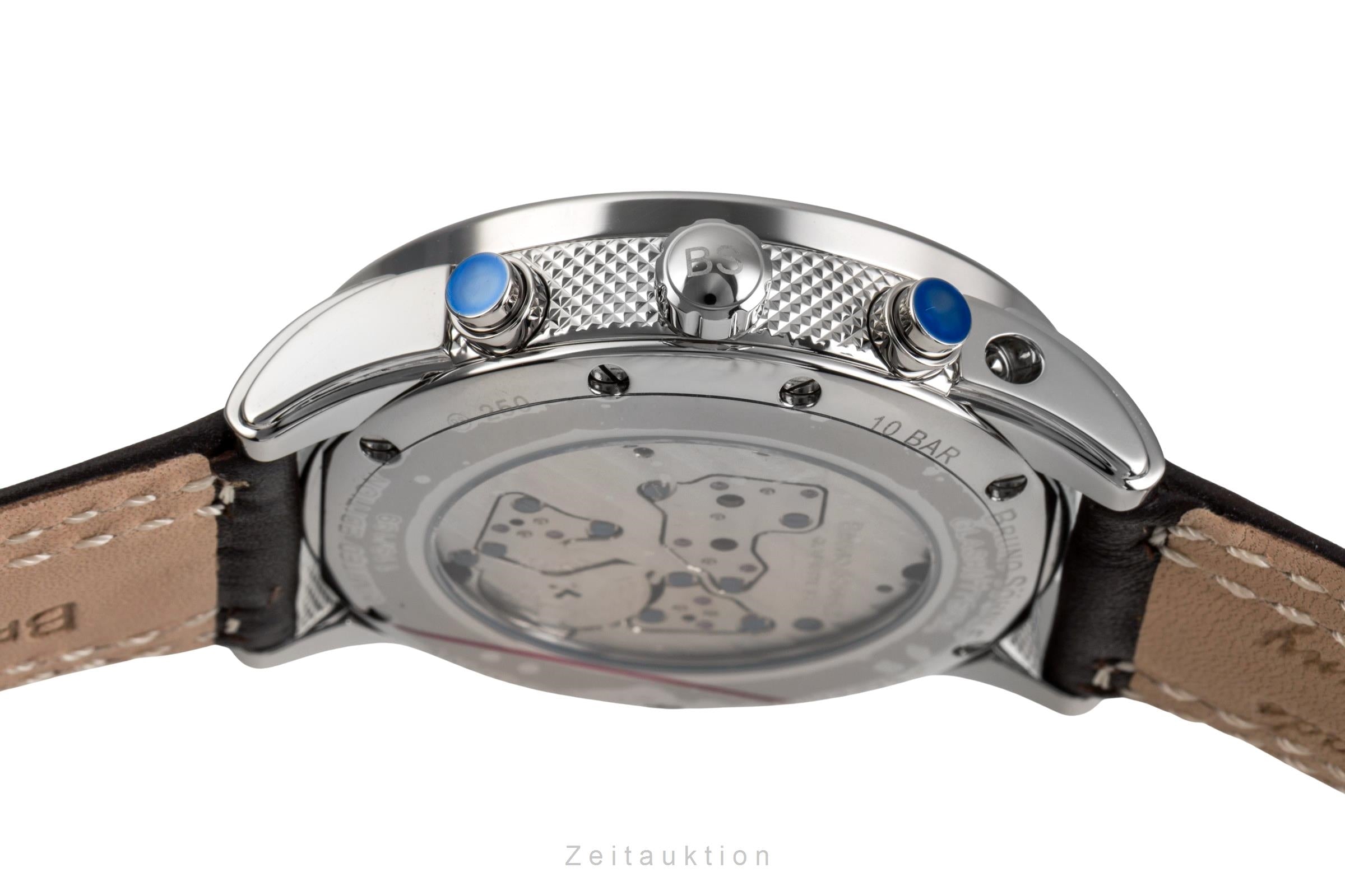 Bruno Söhnle Glashütte Atrium Chrono Limited cronógrafo acero cuarzo reloj para caballeros 17-13250-811 Limited  [2503444]
