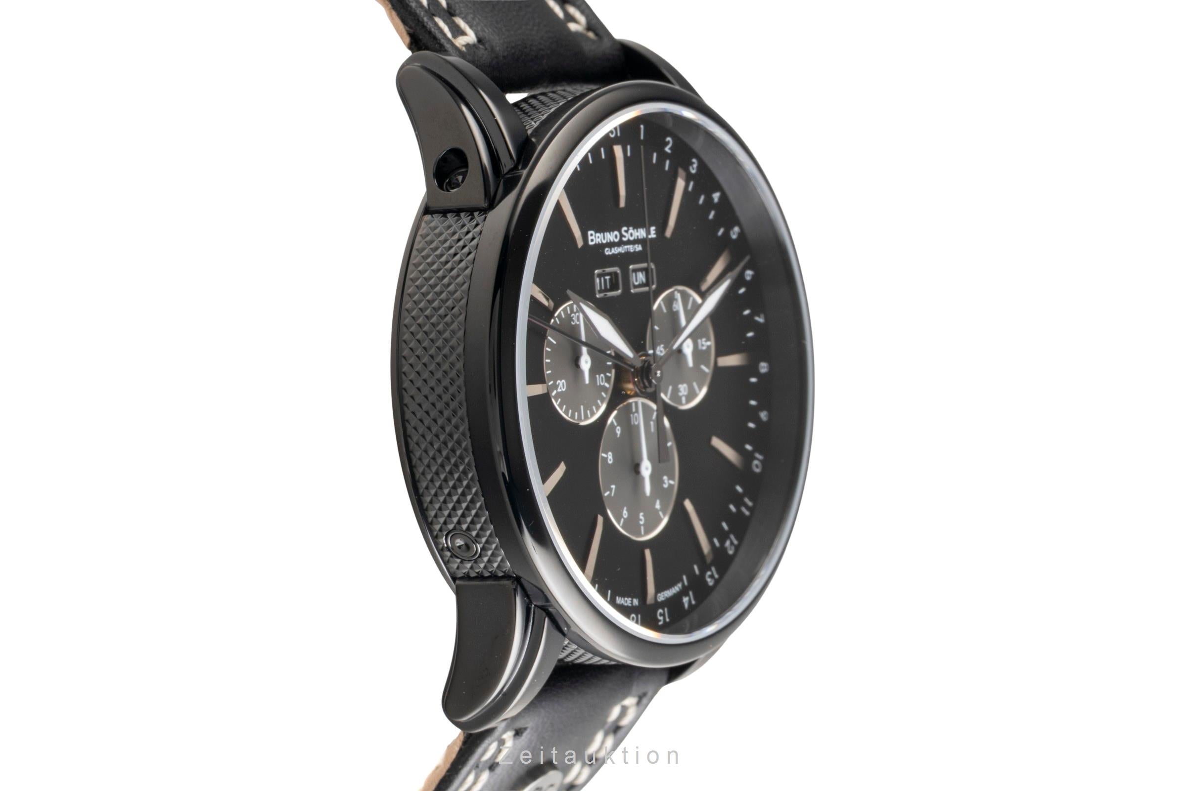 Bruno Söhnle Glashütte Atrium Chrono Limited cronógrafo acero cuarzo reloj para caballeros 17-73250-711 Limited  [2503445]