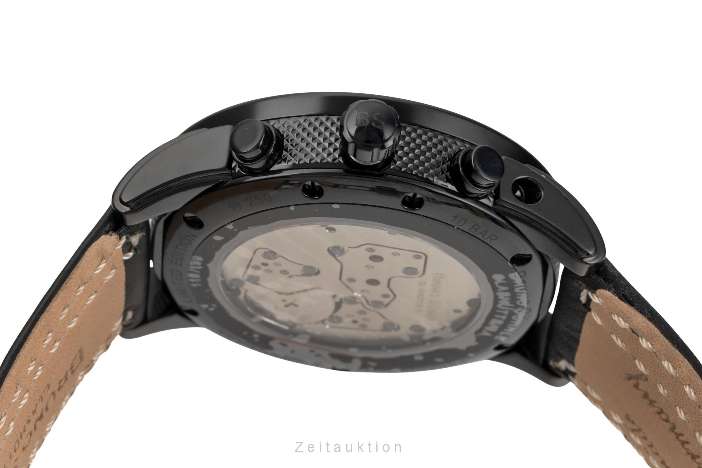 Bruno Söhnle Glashütte Atrium Chrono Limited cronógrafo acero cuarzo reloj para caballeros 17-73250-711 Limited  [2503445]