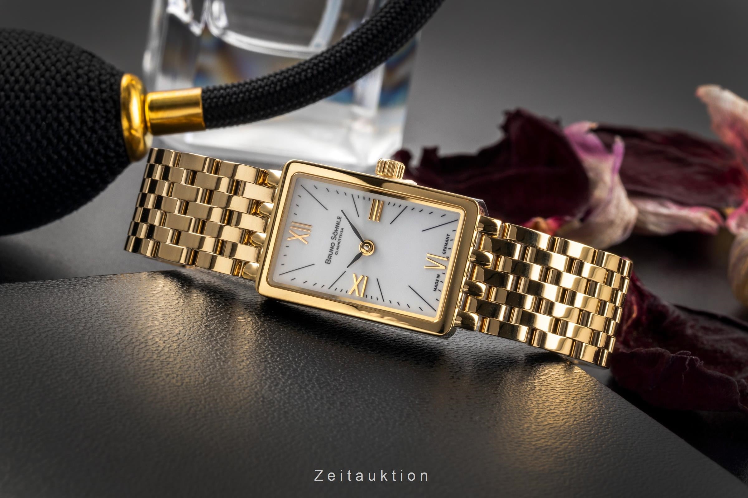 Bruno Söhnle Glashütte La Traviata Stahl / vergoldet Quarz Ref. 17-33195-972  [2503446]