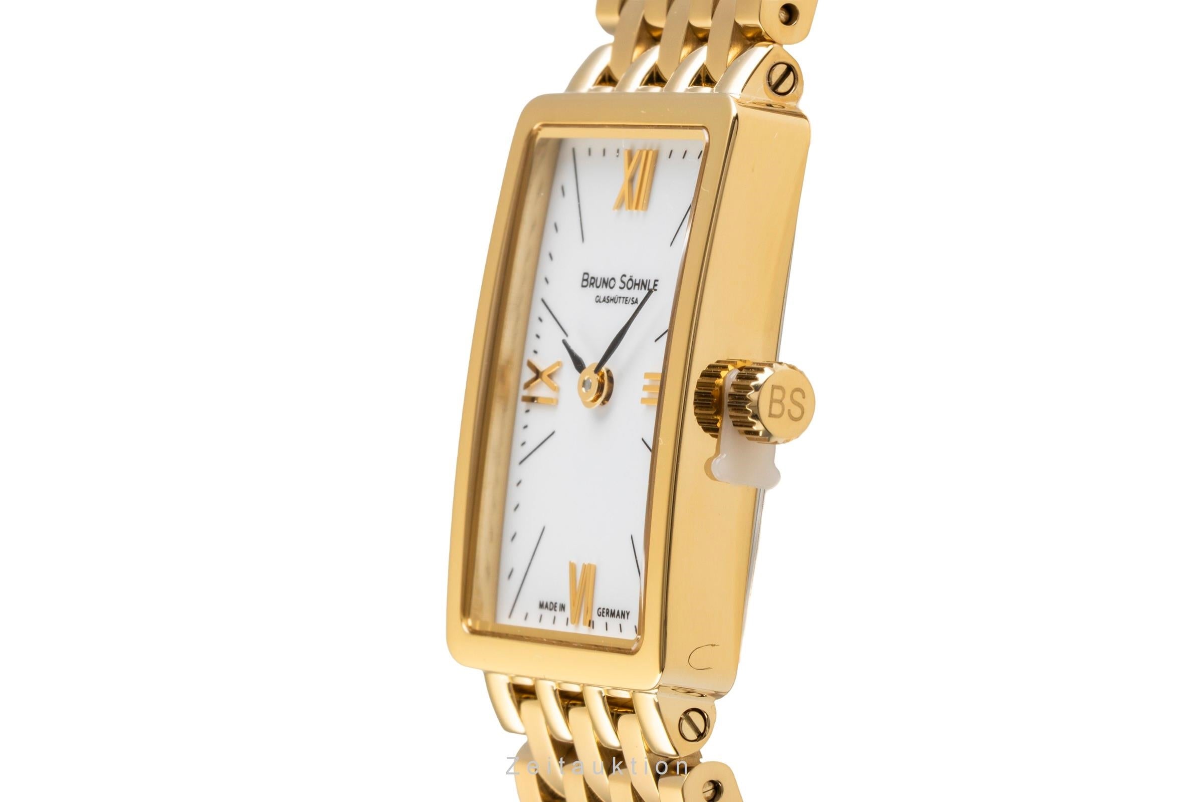 Bruno Söhnle Glashütte La Traviata Stahl / vergoldet Quarz Ref. 17-33195-972  [2503446]