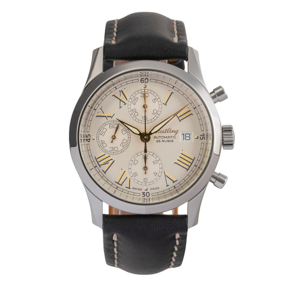 Breitling Grand Premier chronographe acier automatique montre pour hommes A13024.1  [2503448]
