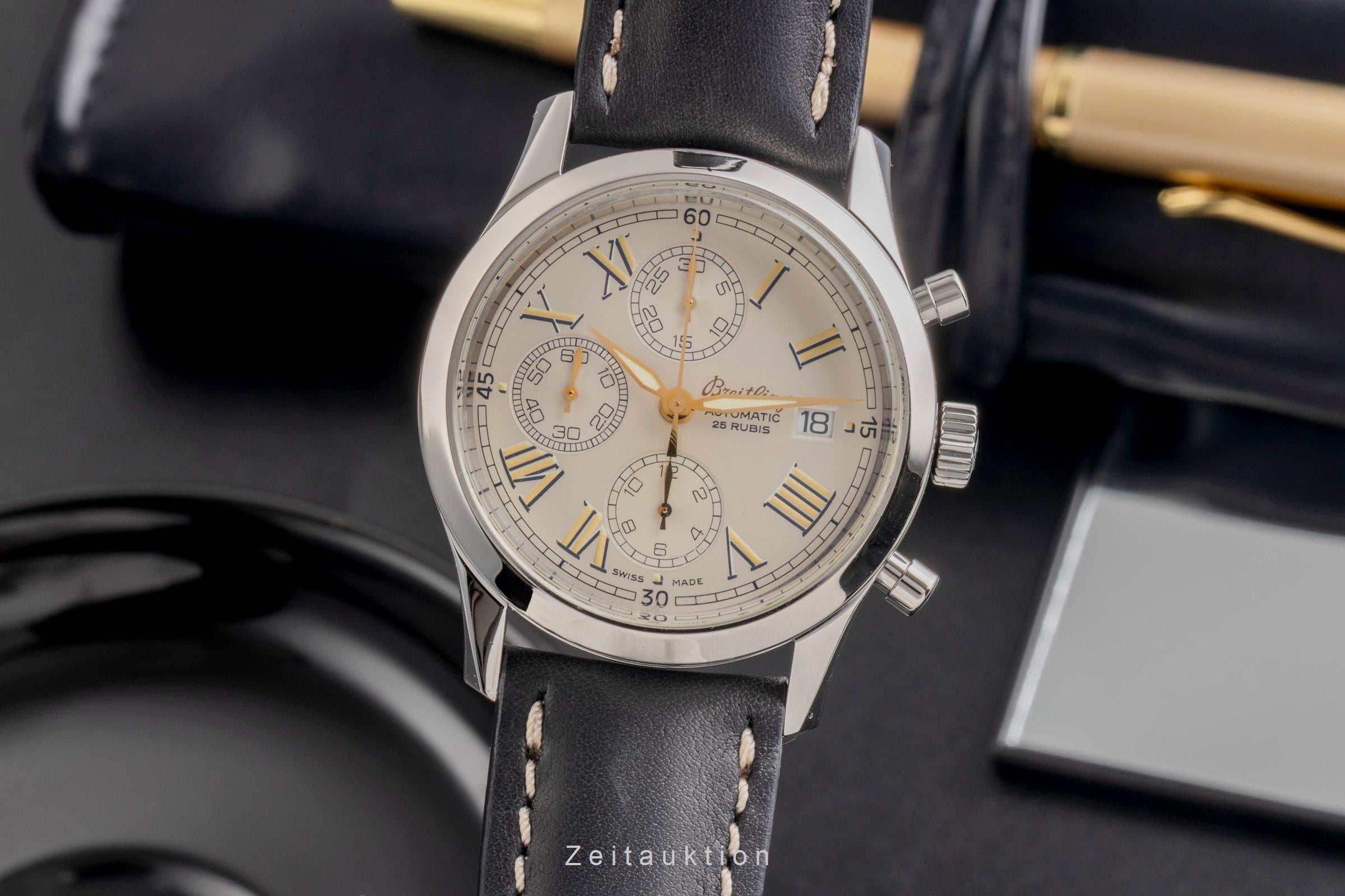 Breitling Grand Premier chronograph steel automatic Kal. B13 Ref