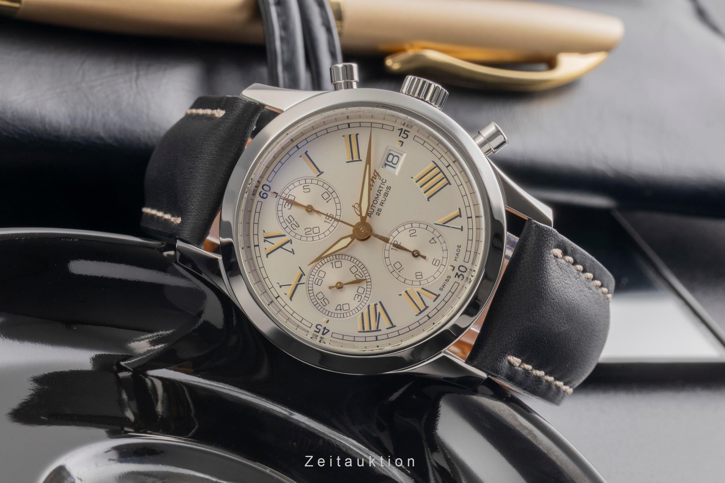 Breitling Grand Premier chronograph steel automatic Kal. B13 Ref