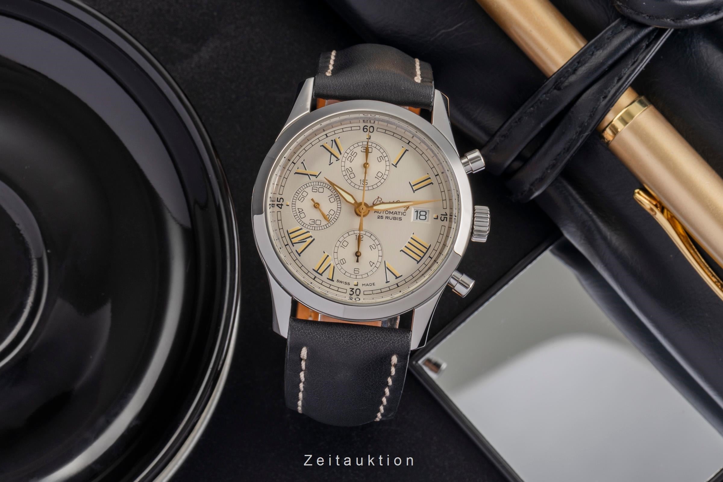 Breitling Grand Premier chronographe acier automatique montre pour hommes A13024.1  [2503448]