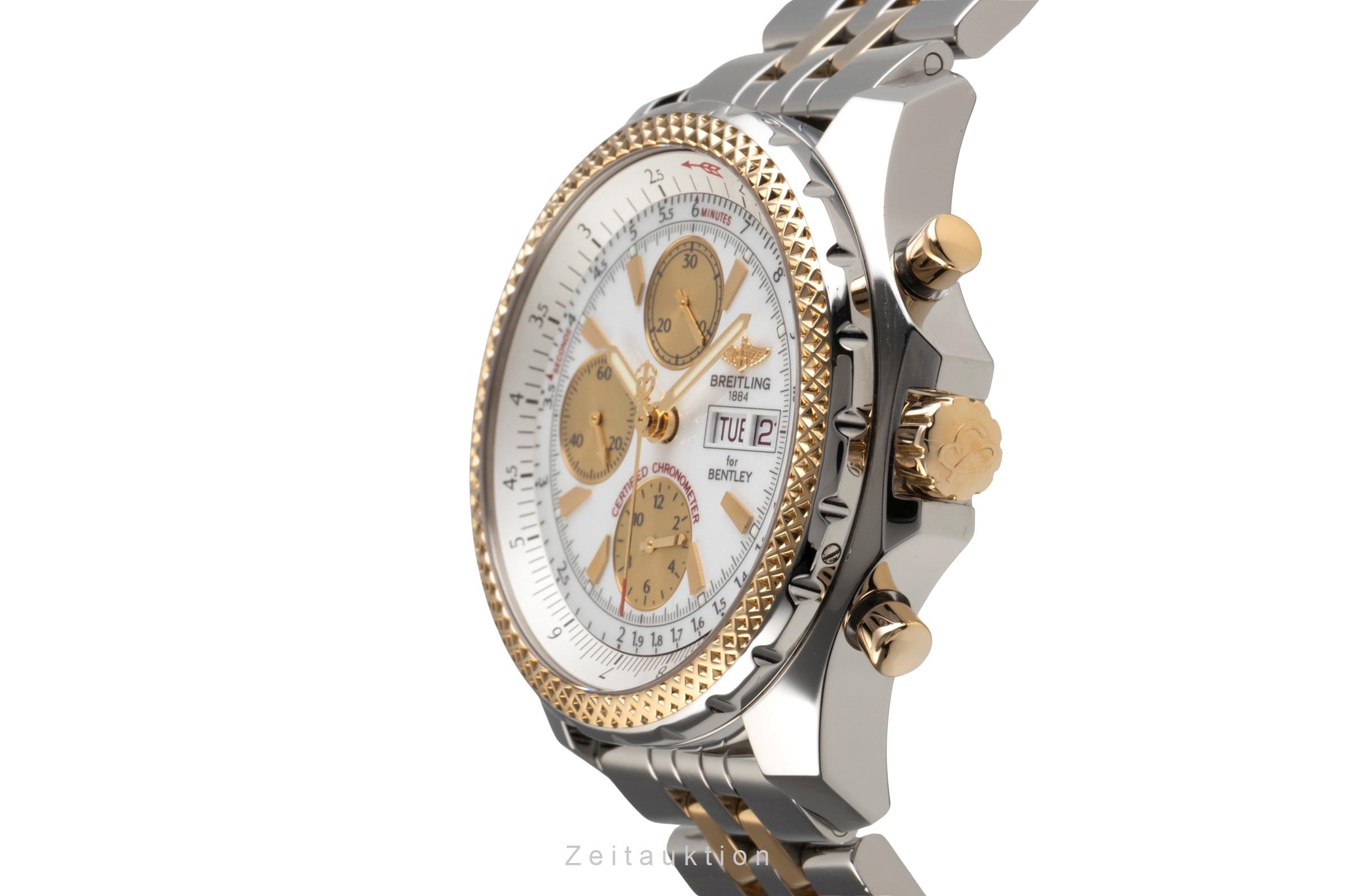 Breitling Bentley Motors chronograph steel / gold automatic Kal